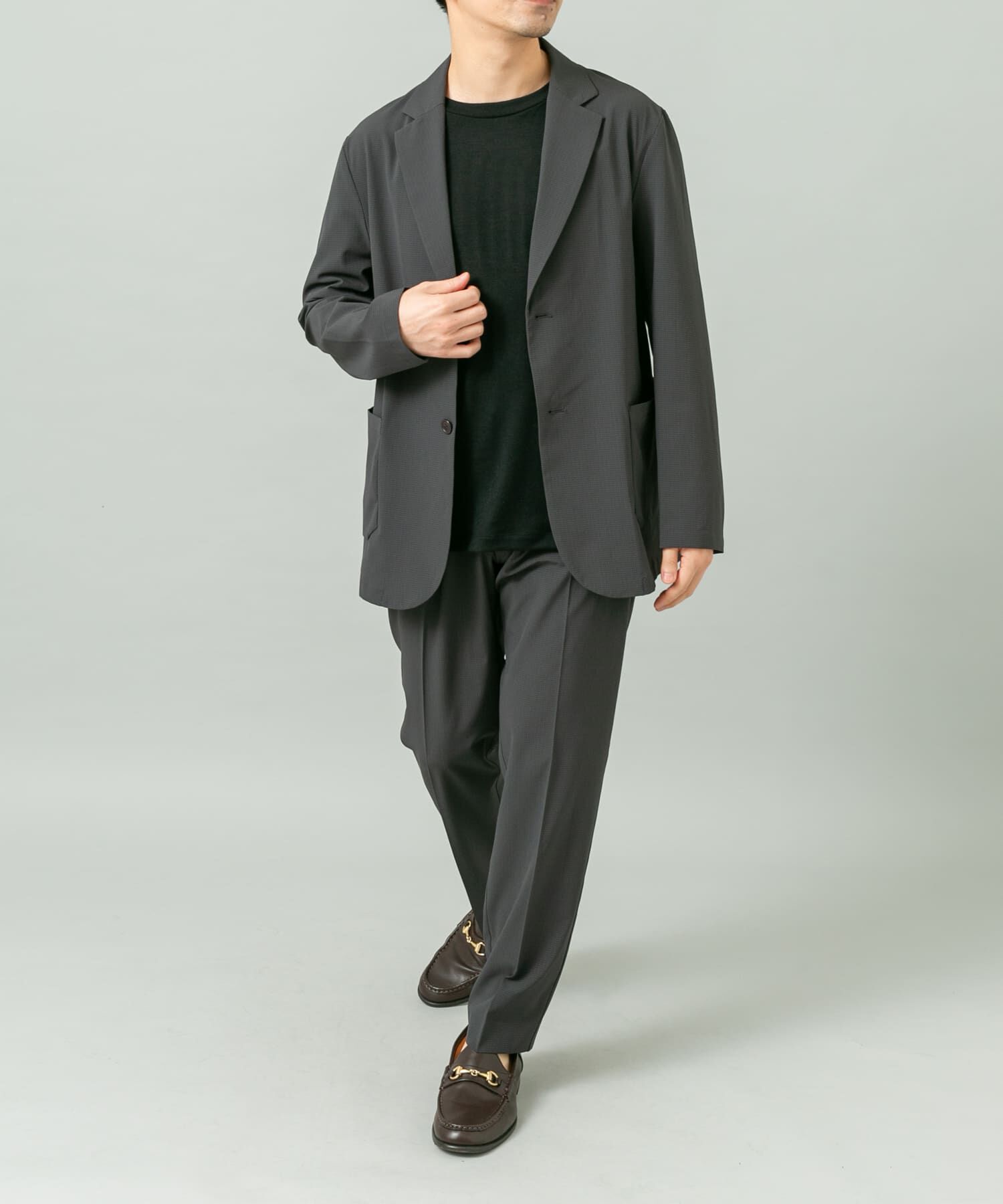 URBAN RESEARCH ROSSO「『WEB限定』『吸水 / 速乾』『XLｻｲｽﾞあり』Air Stretch ｲｰｼﾞｰｾｯﾄ  」|その他|チャコールグレー