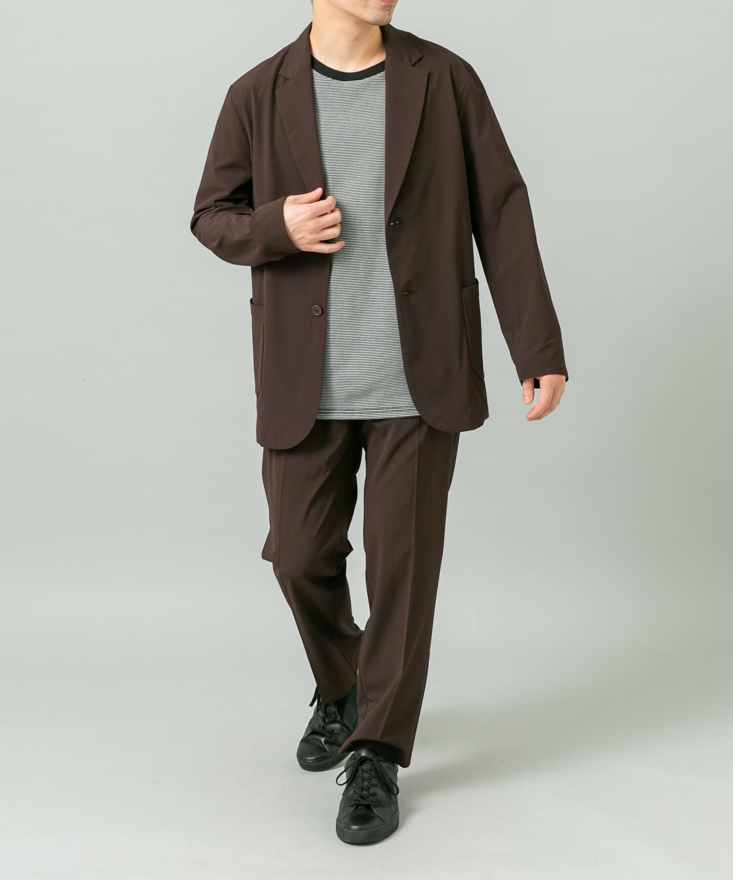 URBAN RESEARCH ROSSO「『WEB限定』『吸水 / 速乾』『XLｻｲｽﾞあり』Air Stretch ｲｰｼﾞｰｾｯﾄ  」|その他|ブラウン