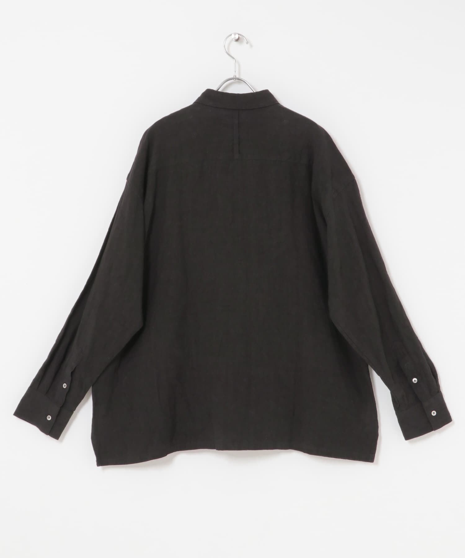 かぐれ「『ユニセックス』ドライリネンボックスシャツ」|シャツ・ブラウス|