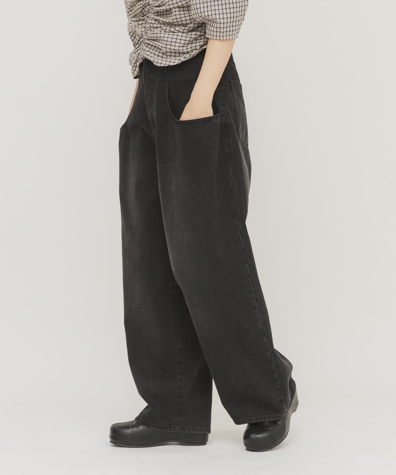  「『3サイズ展開』BIGポケットデザインデニム」|デニム|