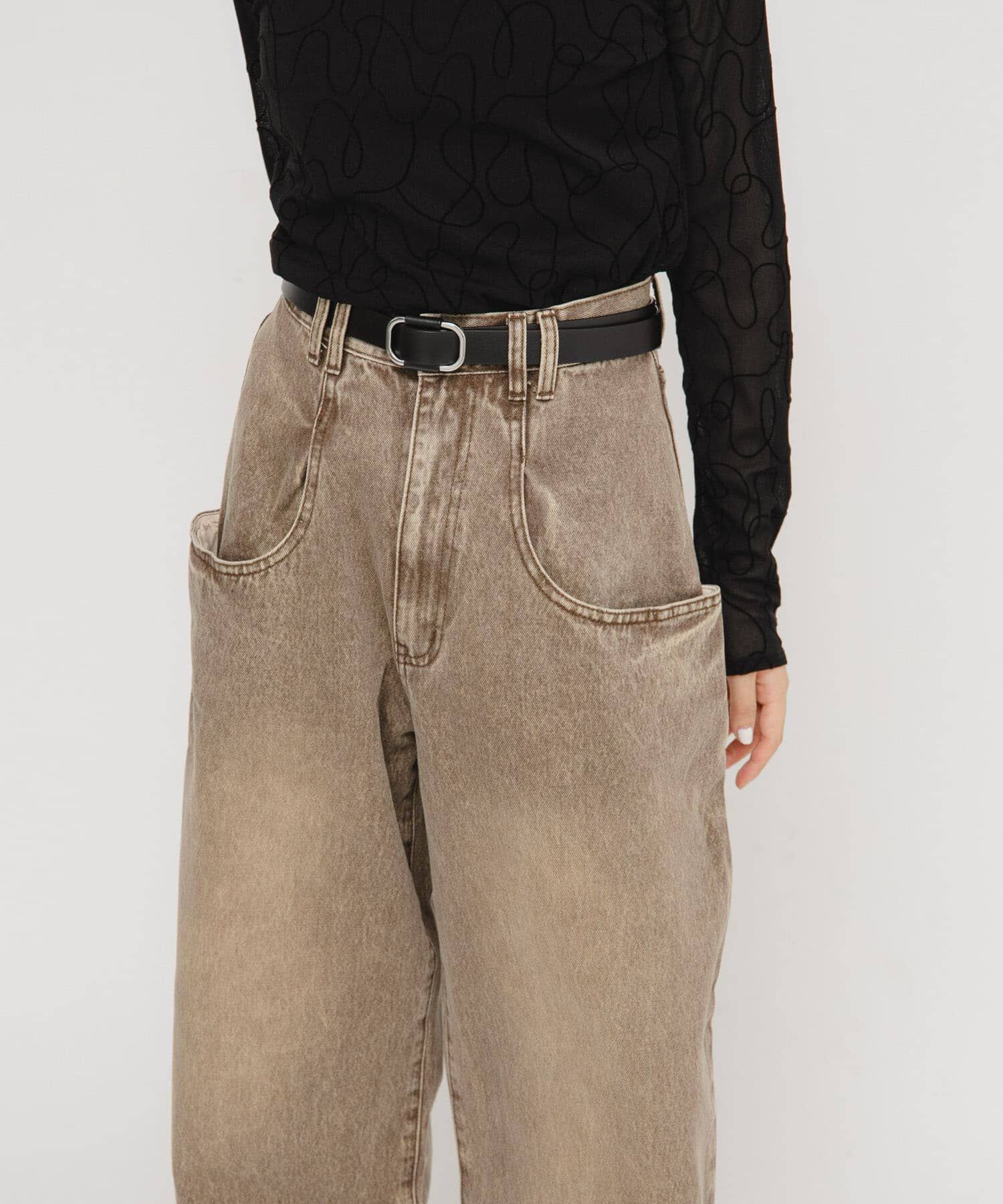  「『3サイズ展開』BIGポケットデザインデニム」|デニム|