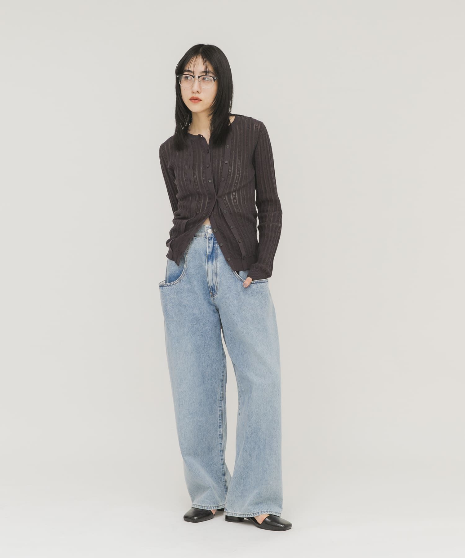  「『3サイズ展開』BIGポケットデザインデニム」|デニム|