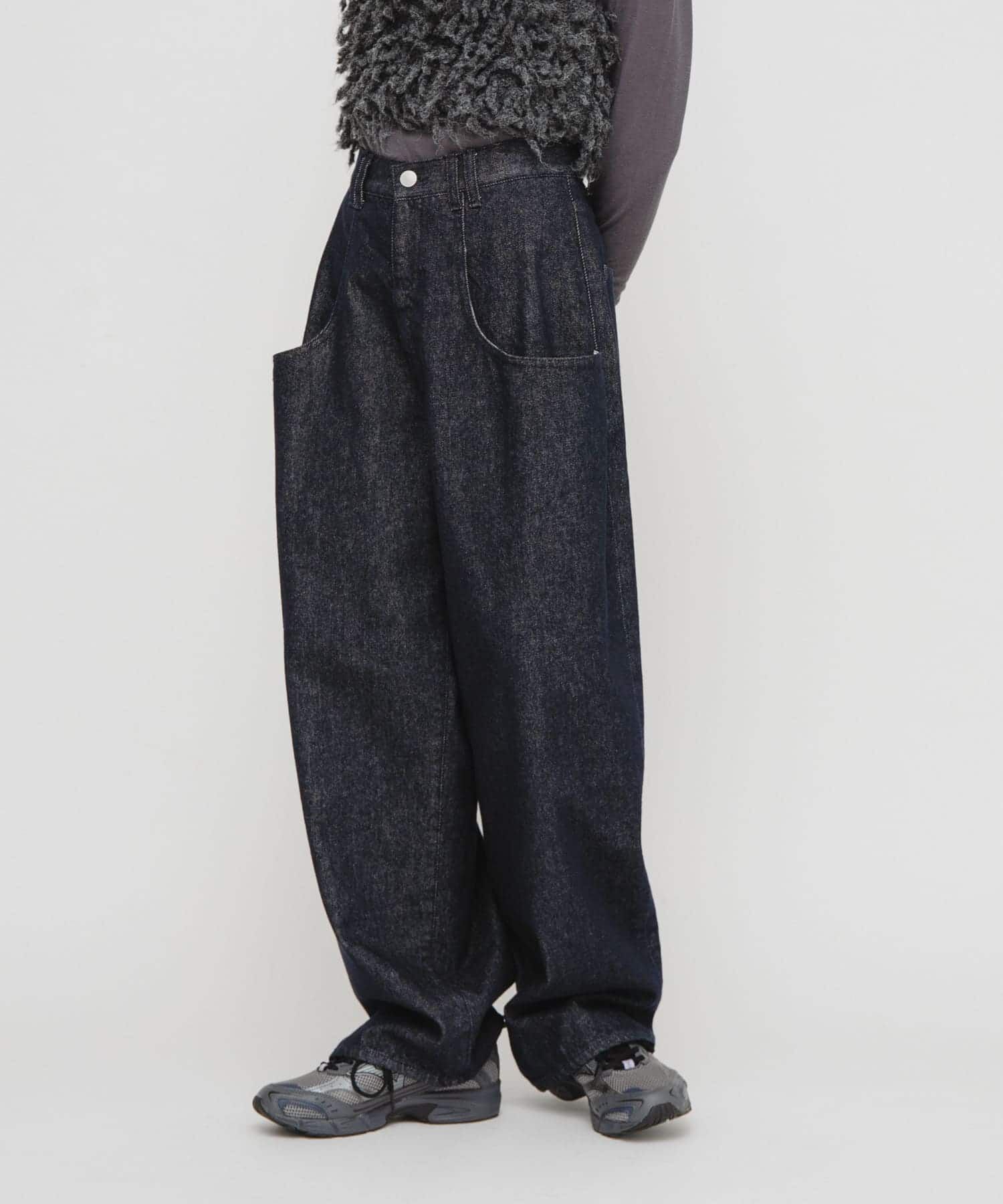  「『3サイズ展開』BIGポケットデザインデニム」|デニム|