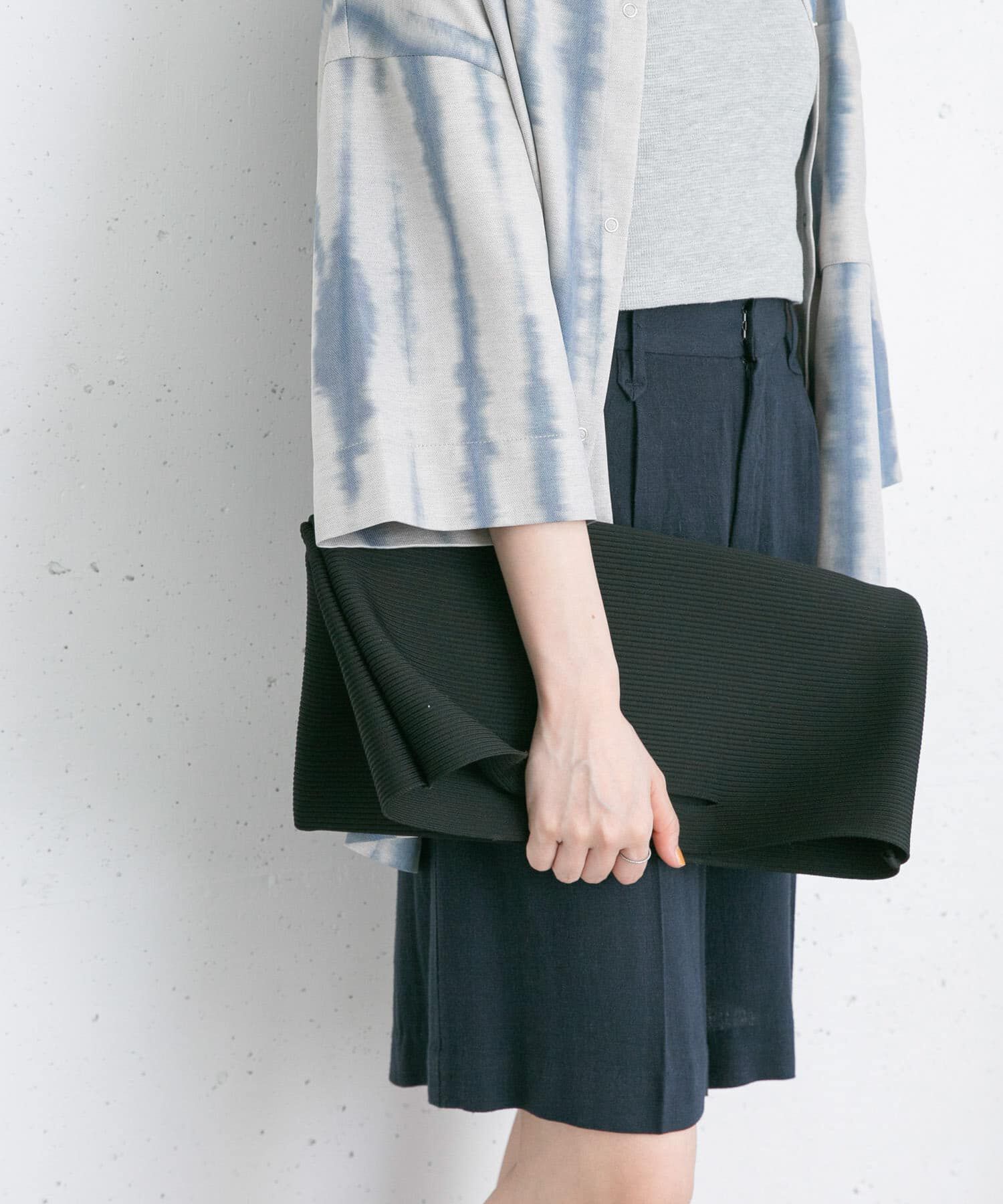  「スクエアニットBAG」|ハンドバッグ|