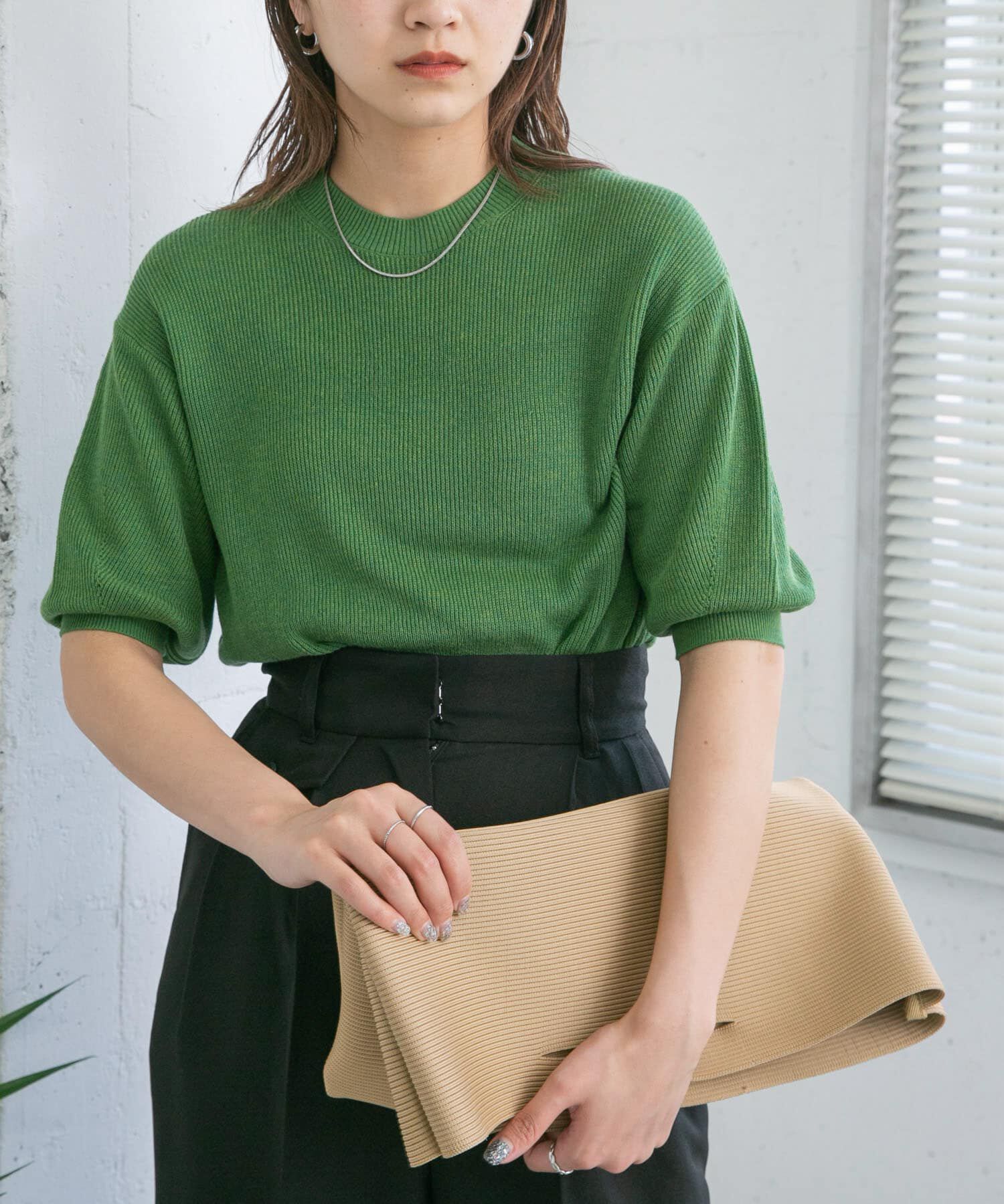  「スクエアニットBAG」|ハンドバッグ|