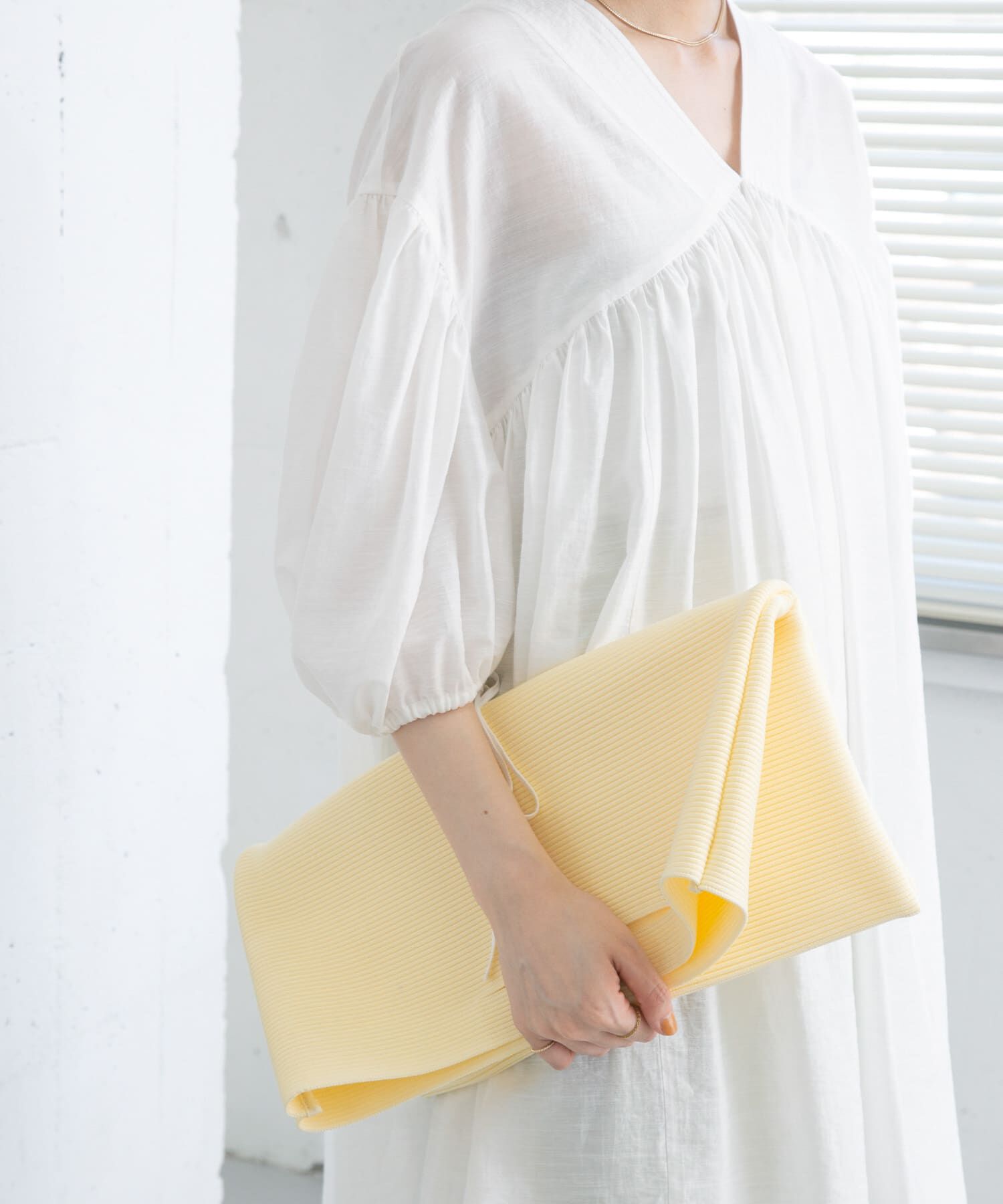  「スクエアニットBAG」|ハンドバッグ|