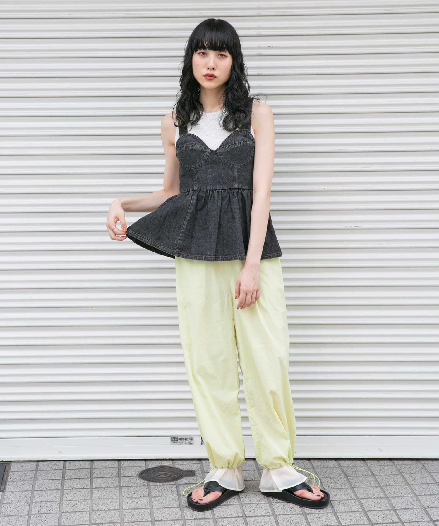  「ドロストレイヤードパンツ」|その他|