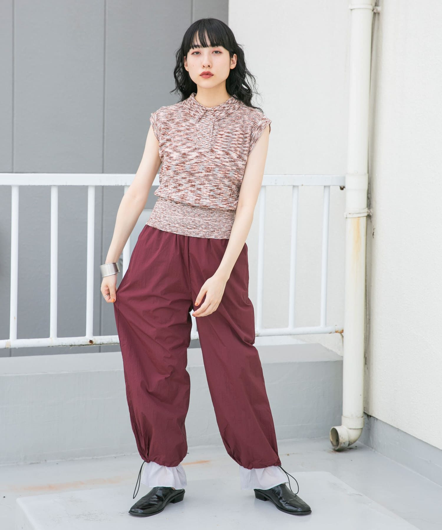  「ドロストレイヤードパンツ」|その他|