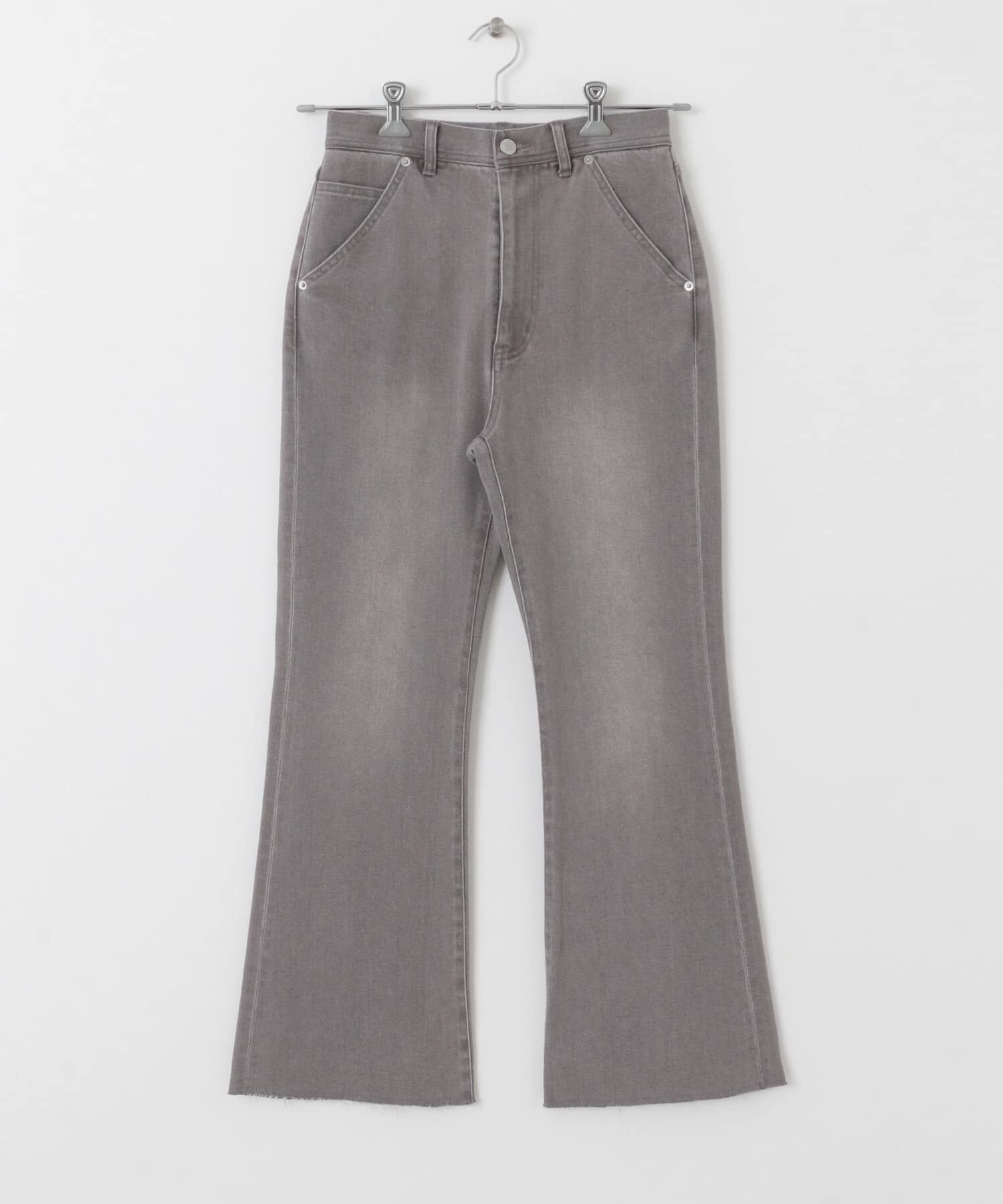  「『34サイズ/低身長向けも展開』ストレッチフレアデニム」|デニム|