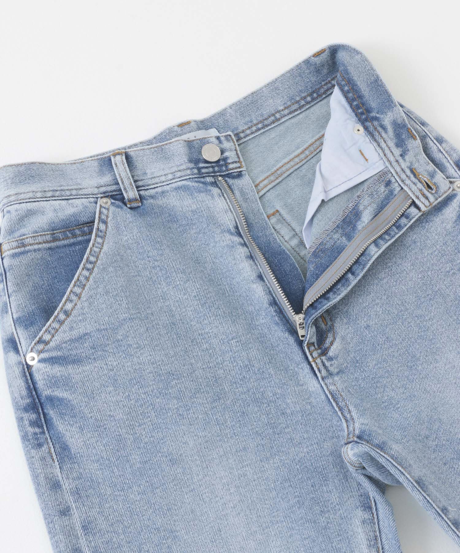  「『34サイズ/低身長向けも展開』ストレッチフレアデニム」|デニム|