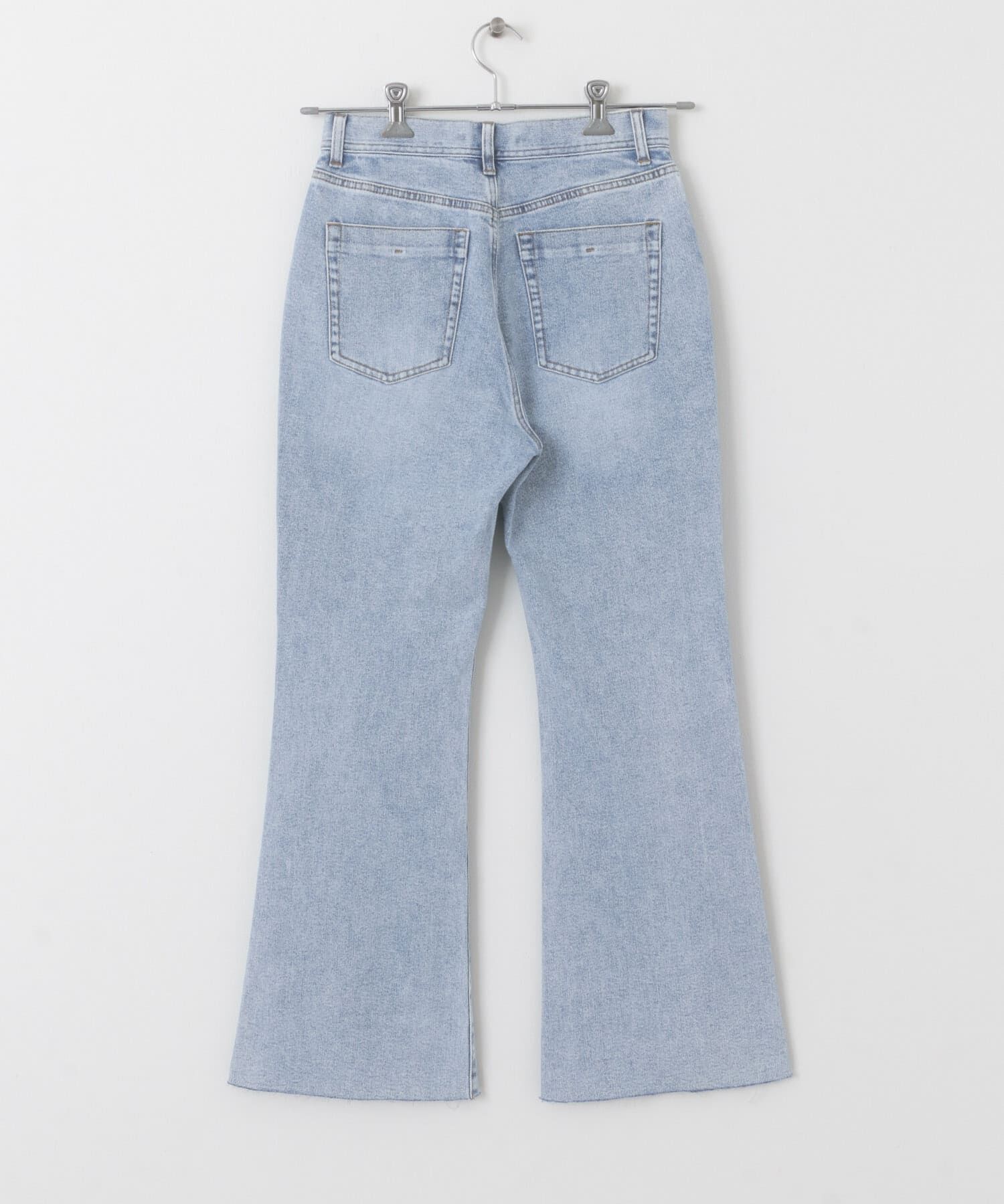  「『34サイズ/低身長向けも展開』ストレッチフレアデニム」|デニム|