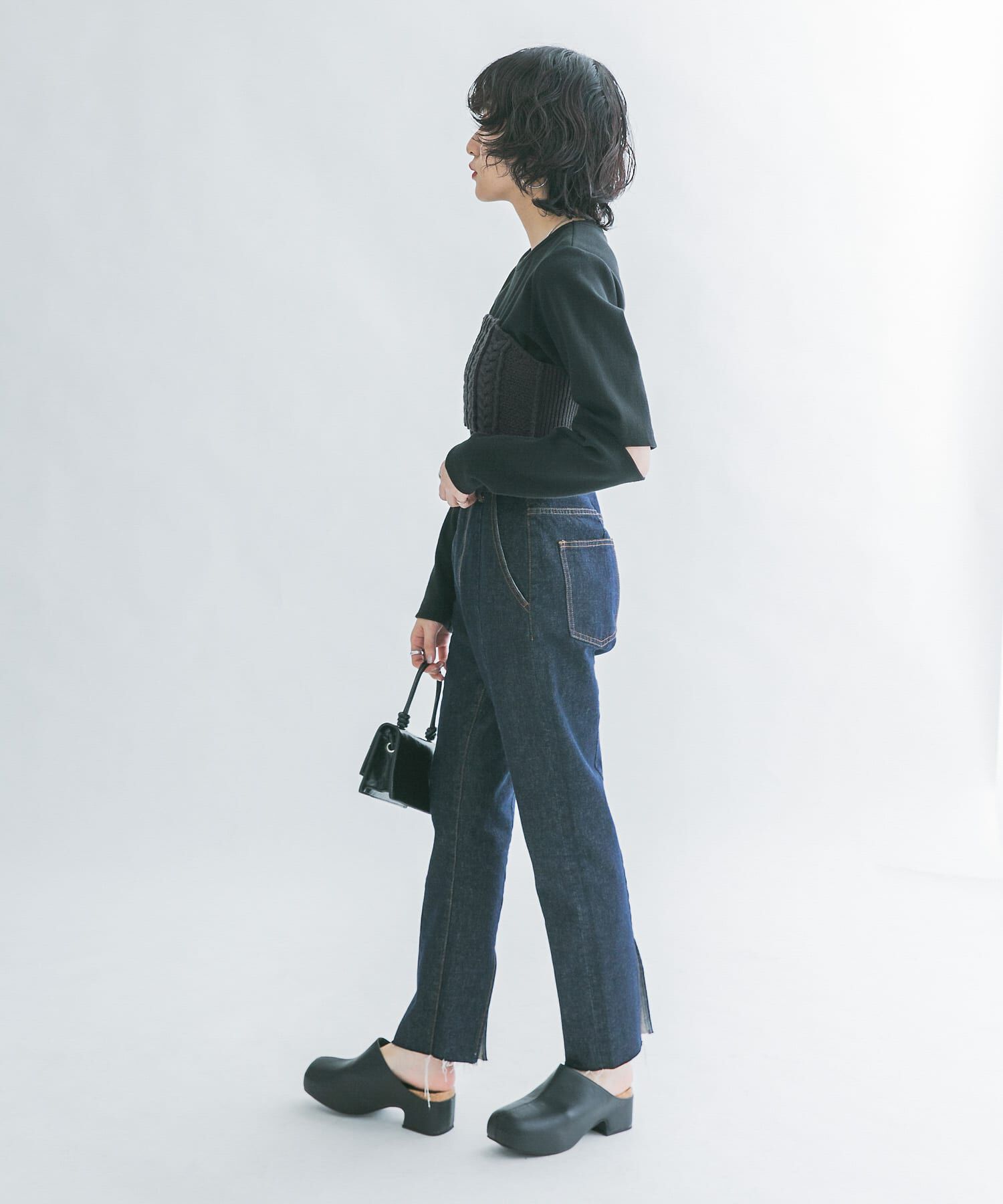  「ケーブルMIXニットビスチェ」|その他|