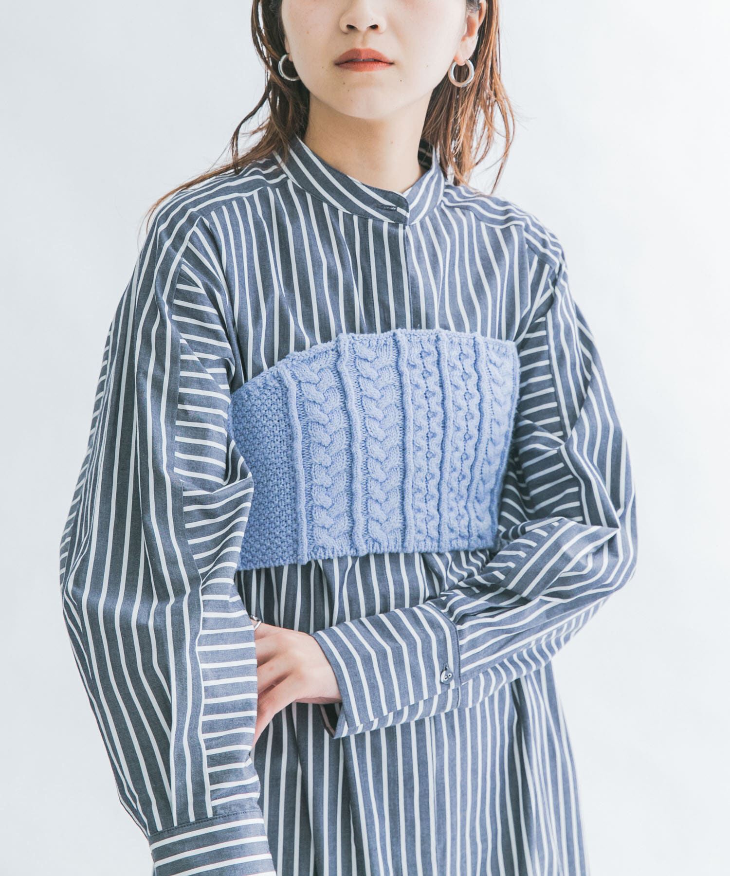  「ケーブルMIXニットビスチェ」|その他|