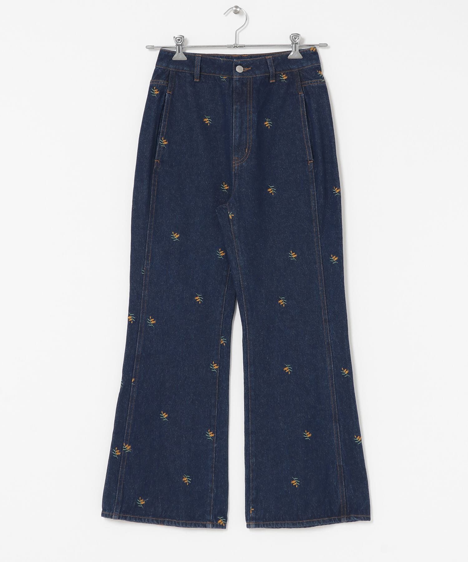  「シームポケットフレアデニム」|デニム|