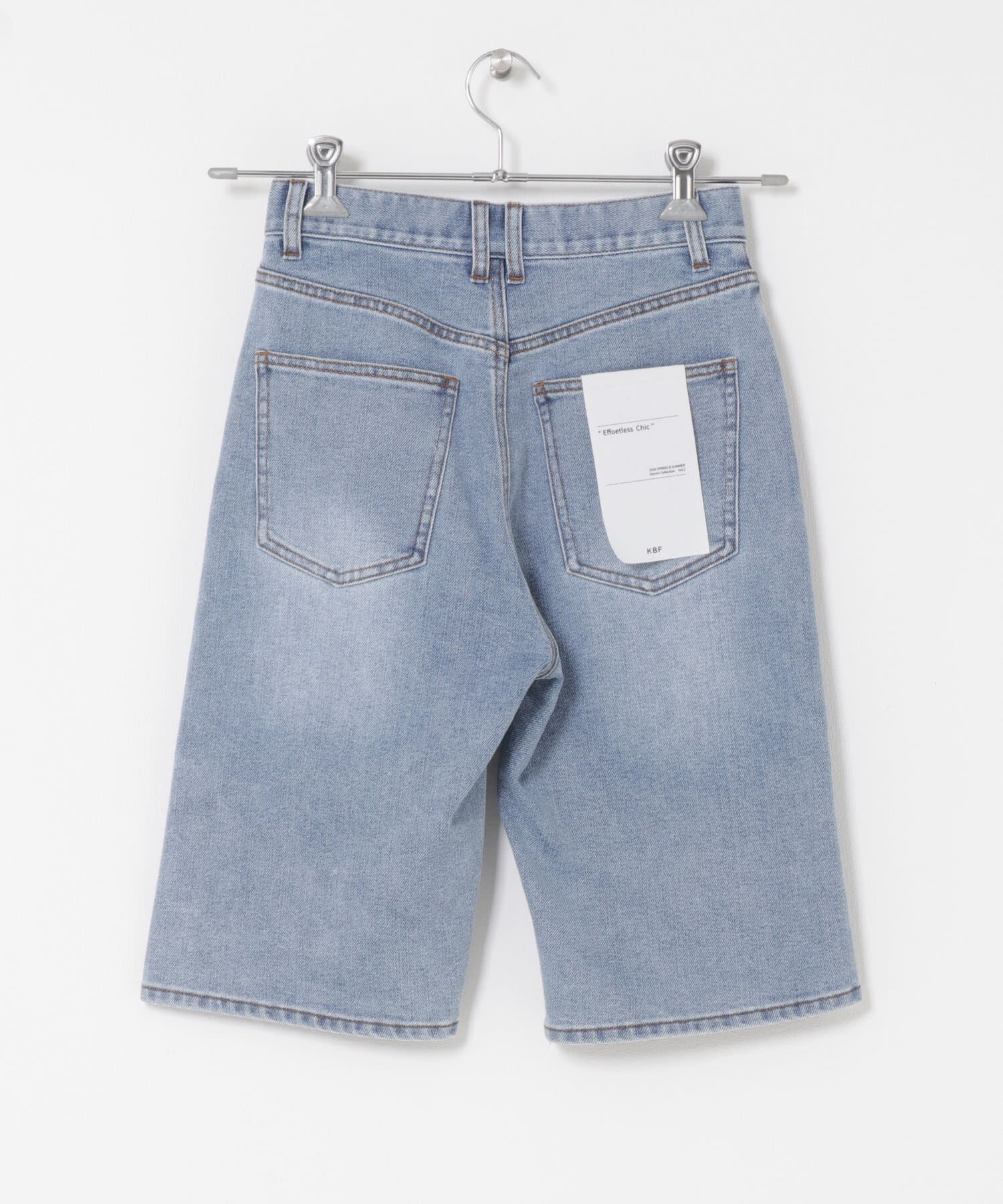  「『2サイズ展開』スリムハーフデニム」|その他|