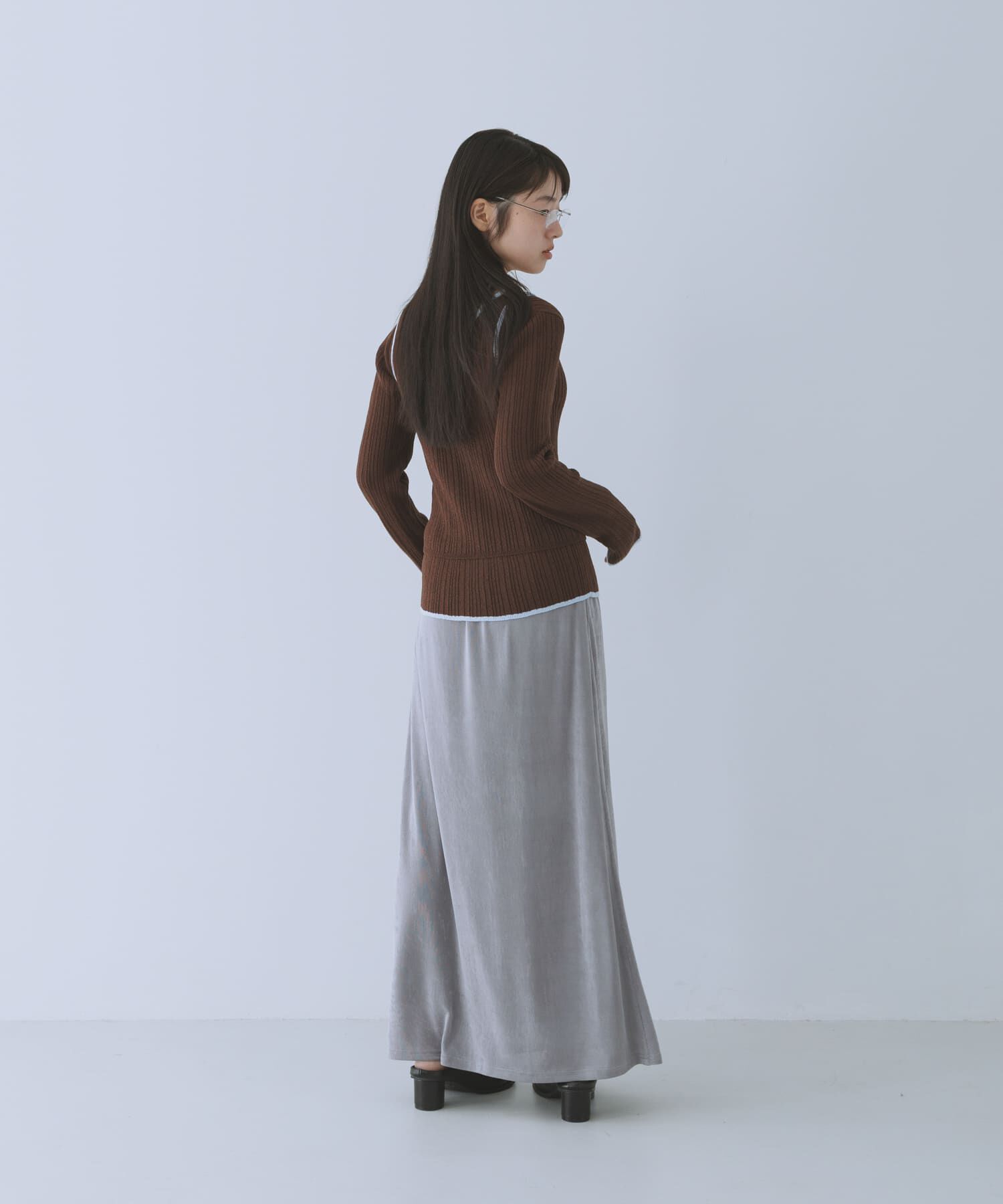  「2WAYタンクトップSETカーディガン」|ニット・セーター|