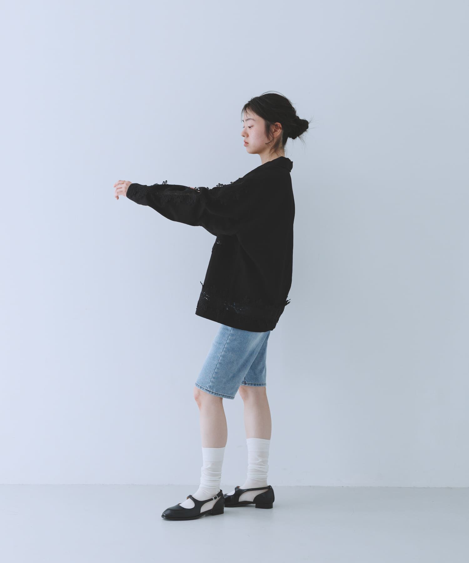  「ヴィンテージライクレースシャツ」|シャツ・ブラウス|