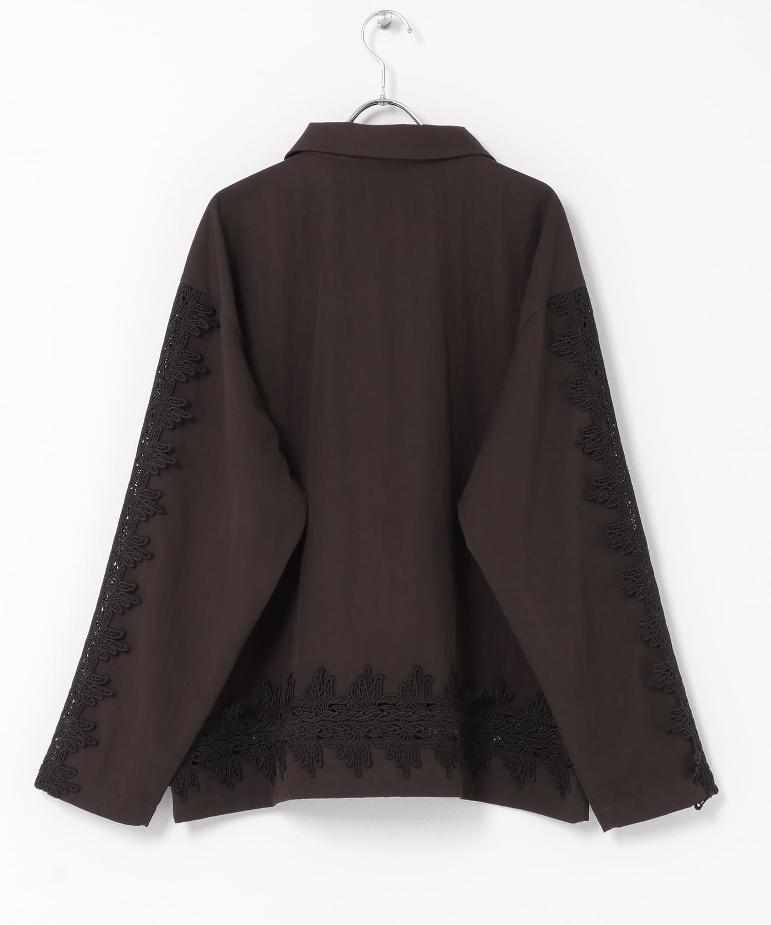  「ヴィンテージライクレースシャツ」|シャツ・ブラウス|