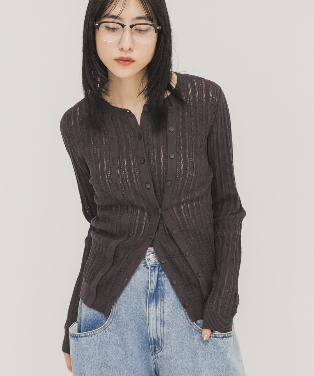  「ダブルフロントニット」|ニット・セーター|