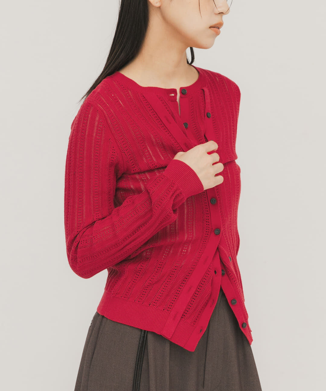  「ダブルフロントニット」|ニット・セーター|