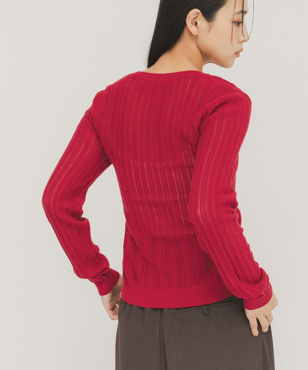  「ダブルフロントニット」|ニット・セーター|