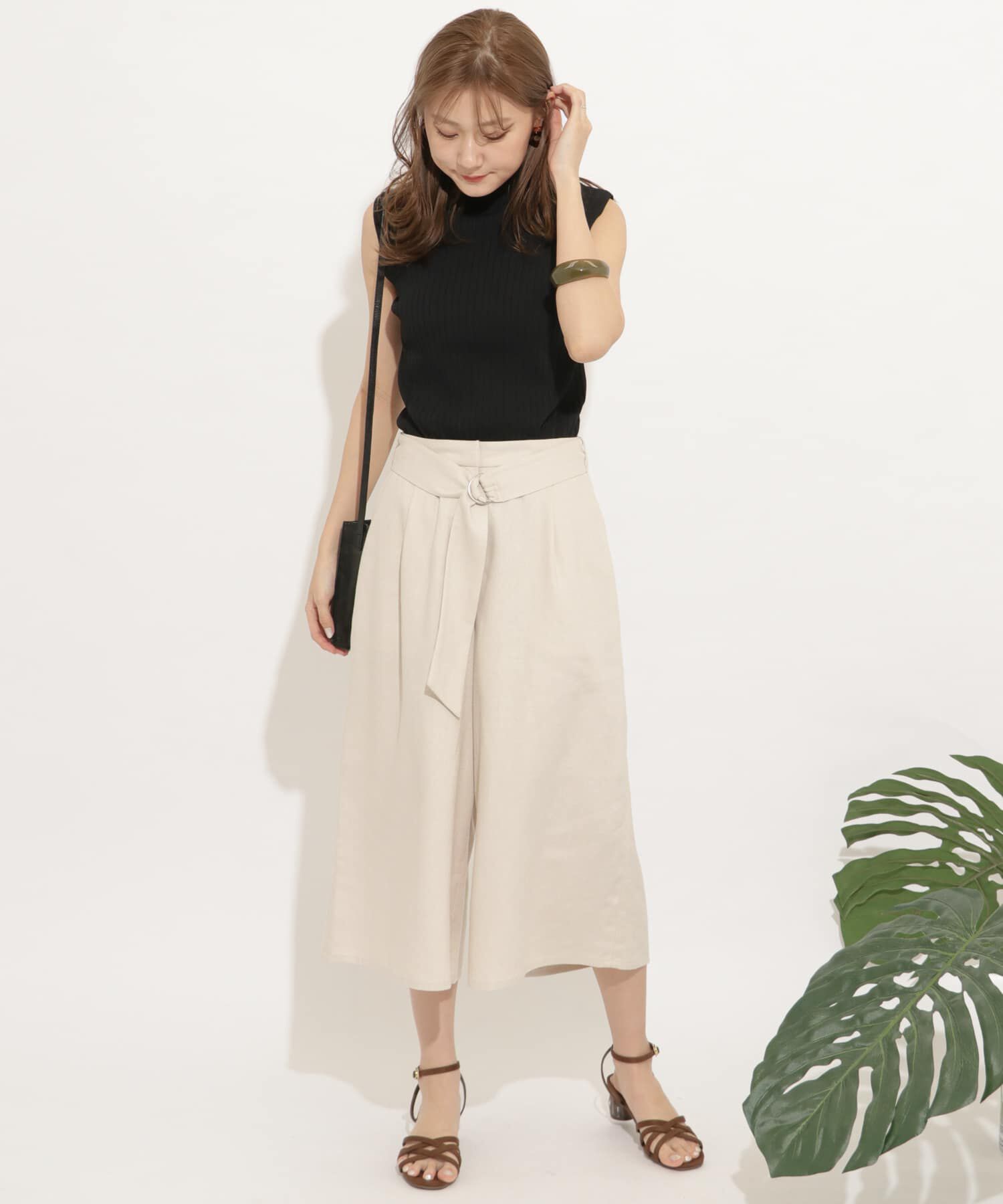 SENSE OF PLACE by URBAN RESEARCH「リネンガウチョパンツ」|その他|