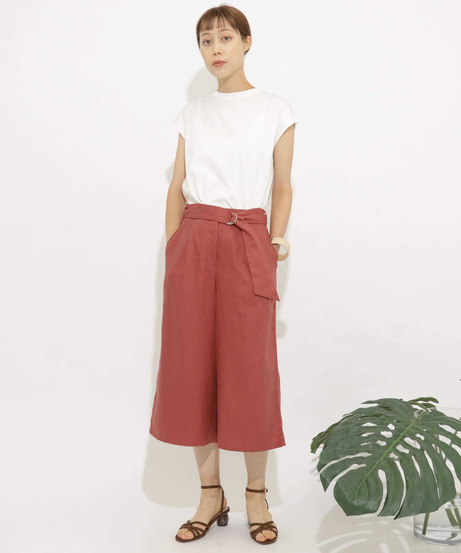 SENSE OF PLACE by URBAN RESEARCH「リネンガウチョパンツ」|その他|