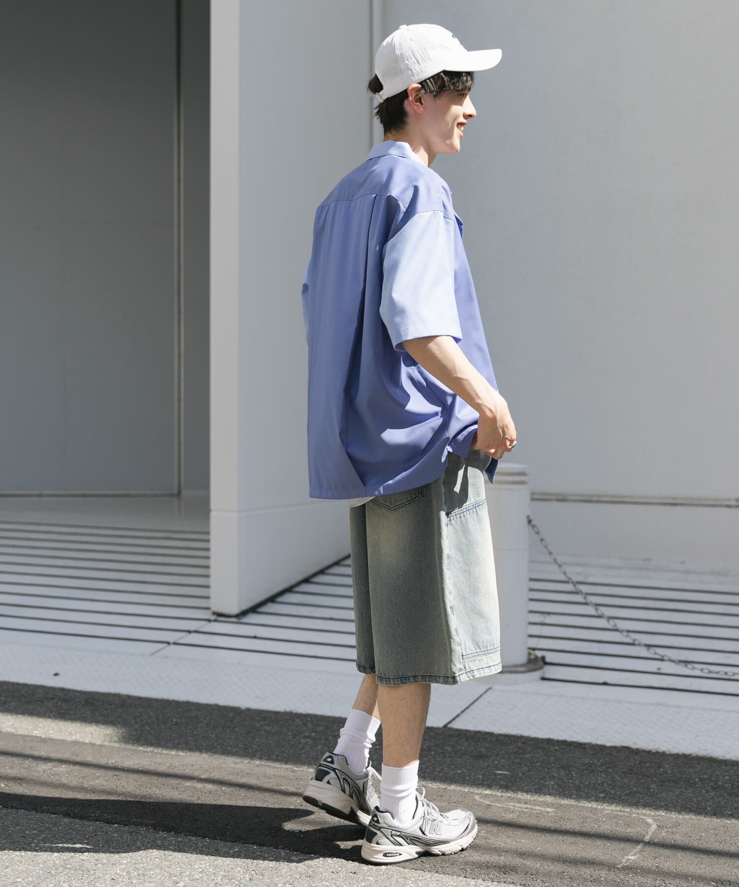 SENSE OF PLACE by URBAN RESEARCH「バイカラーオープンカラーショートスリーブシャツ」|シャツ・ブラウス|