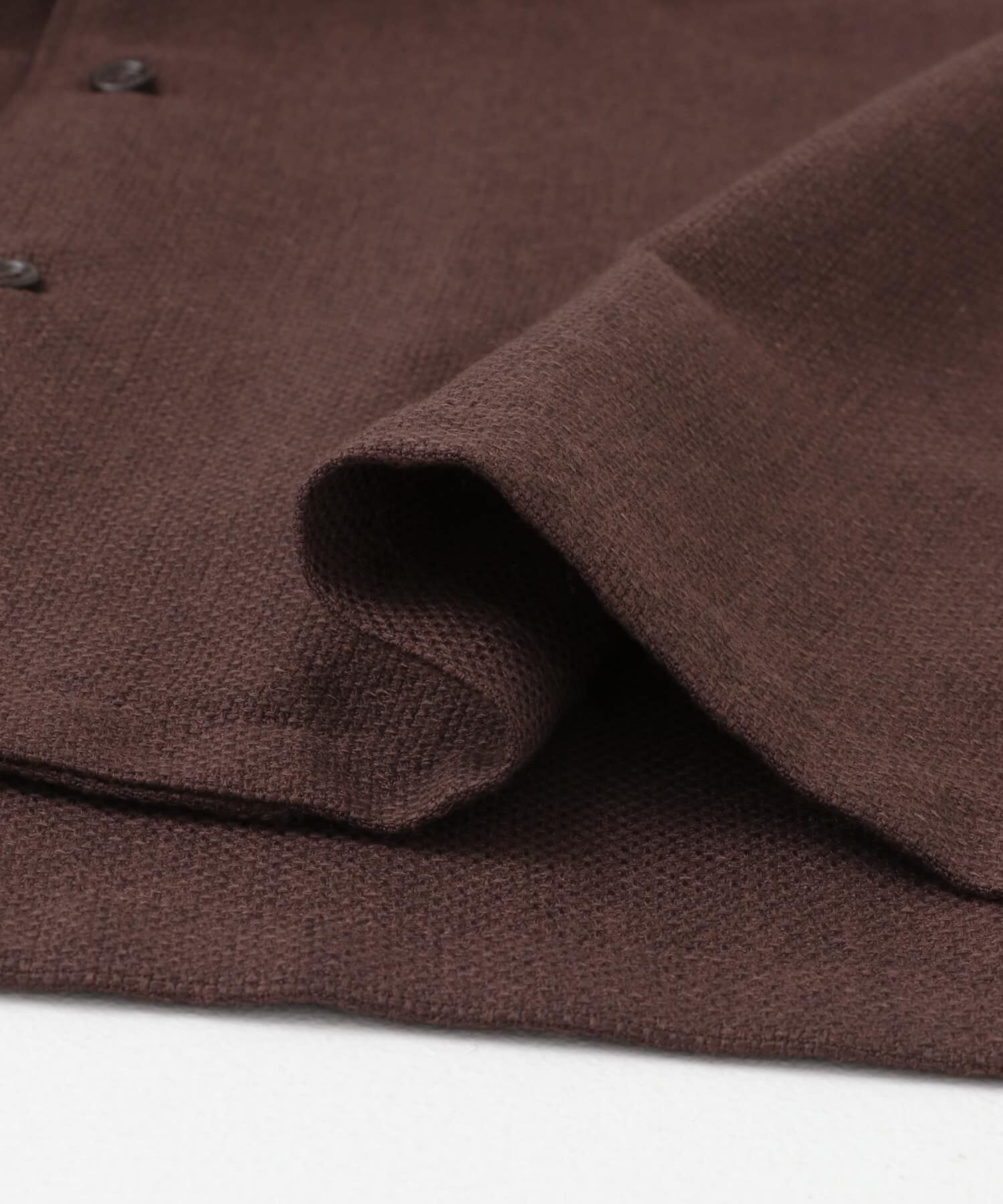 SENSE OF PLACE by URBAN RESEARCH「メランジプリペラオープンカラーショートスリーブシャツ」|シャツ・ブラウス|