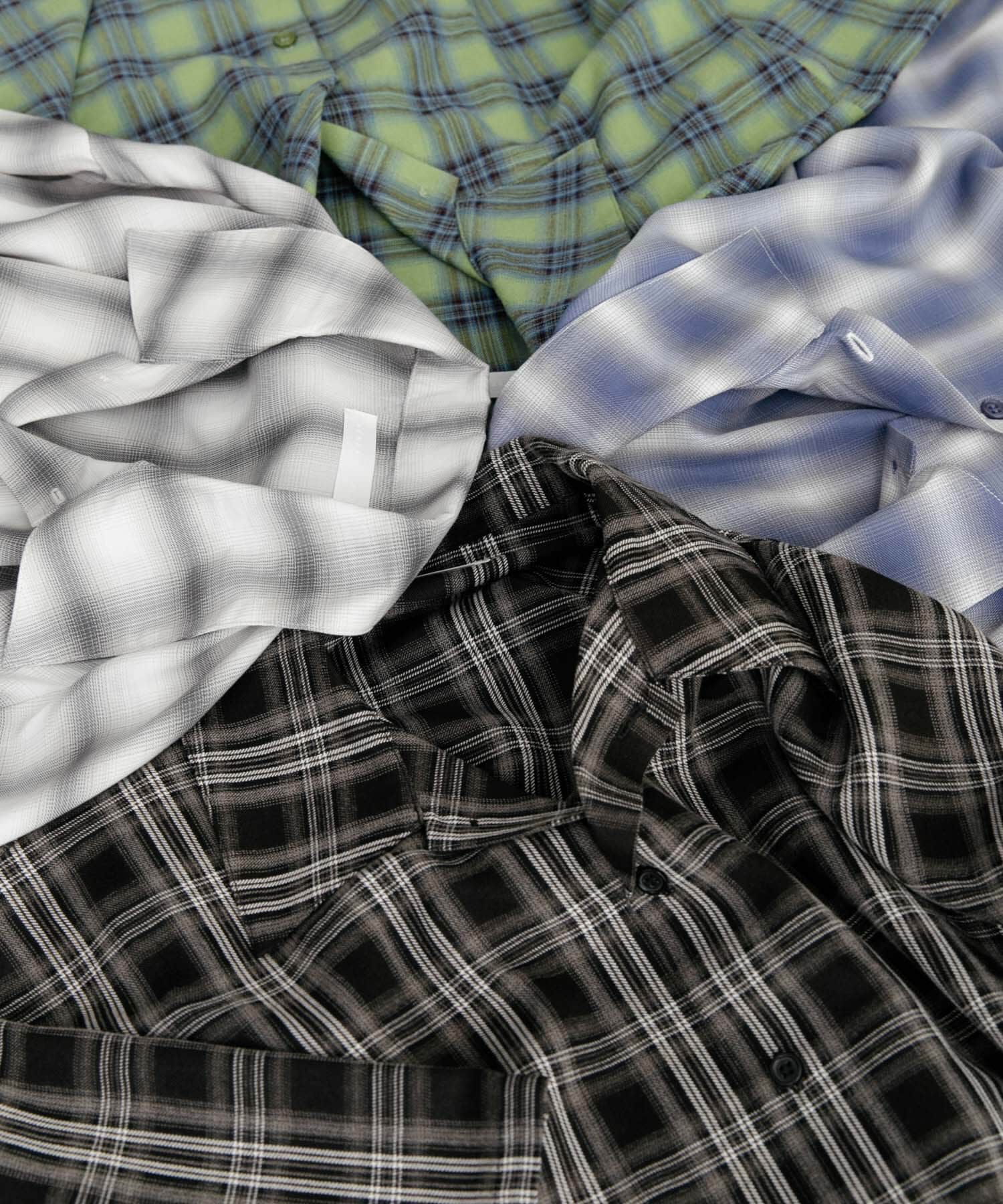 SENSE OF PLACE by URBAN RESEARCH「『ユニセックス』オンブレーチェックショートスリーブシャツ」|シャツ・ブラウス|