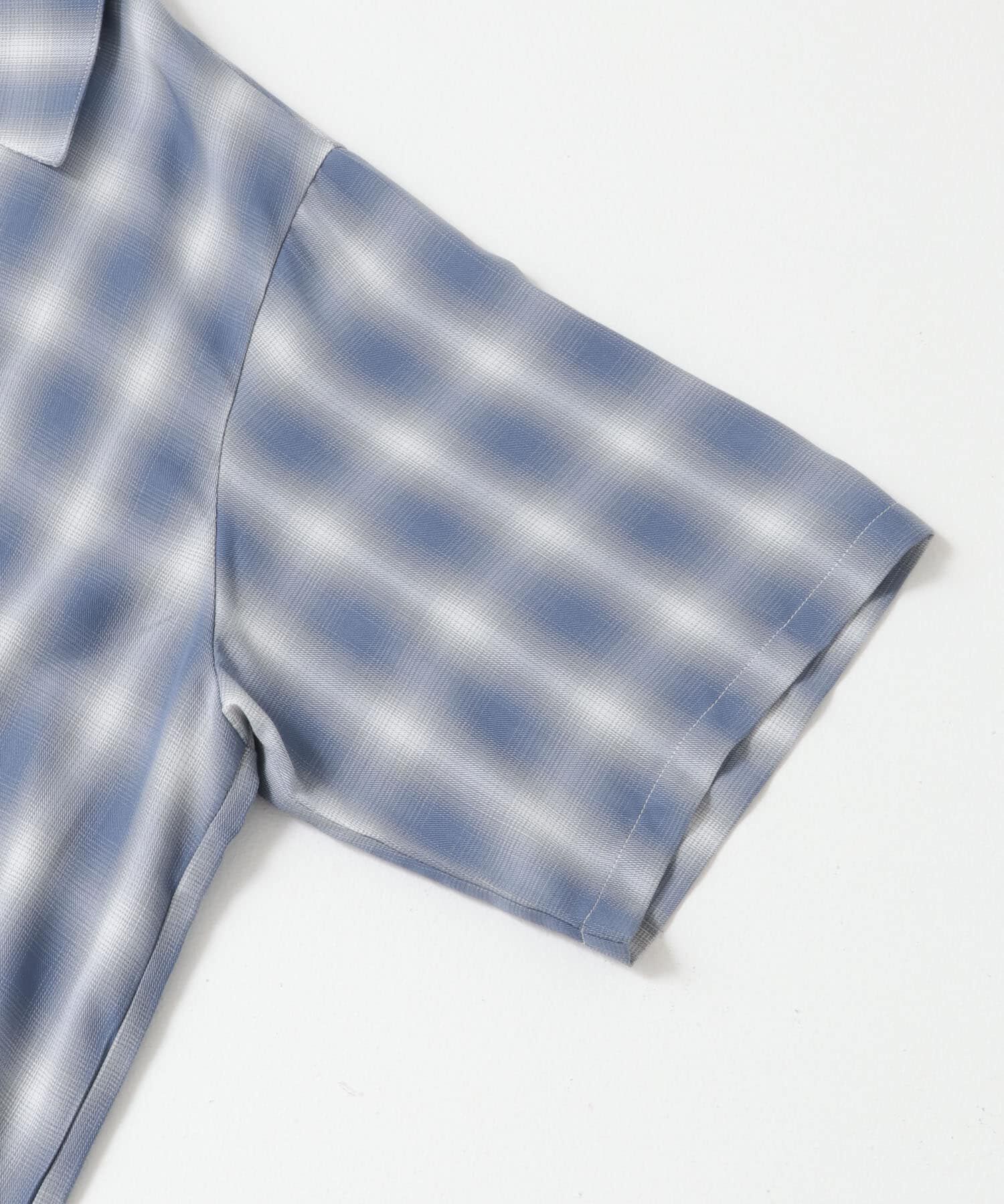 SENSE OF PLACE by URBAN RESEARCH「『ユニセックス』オンブレーチェックショートスリーブシャツ」|シャツ・ブラウス|