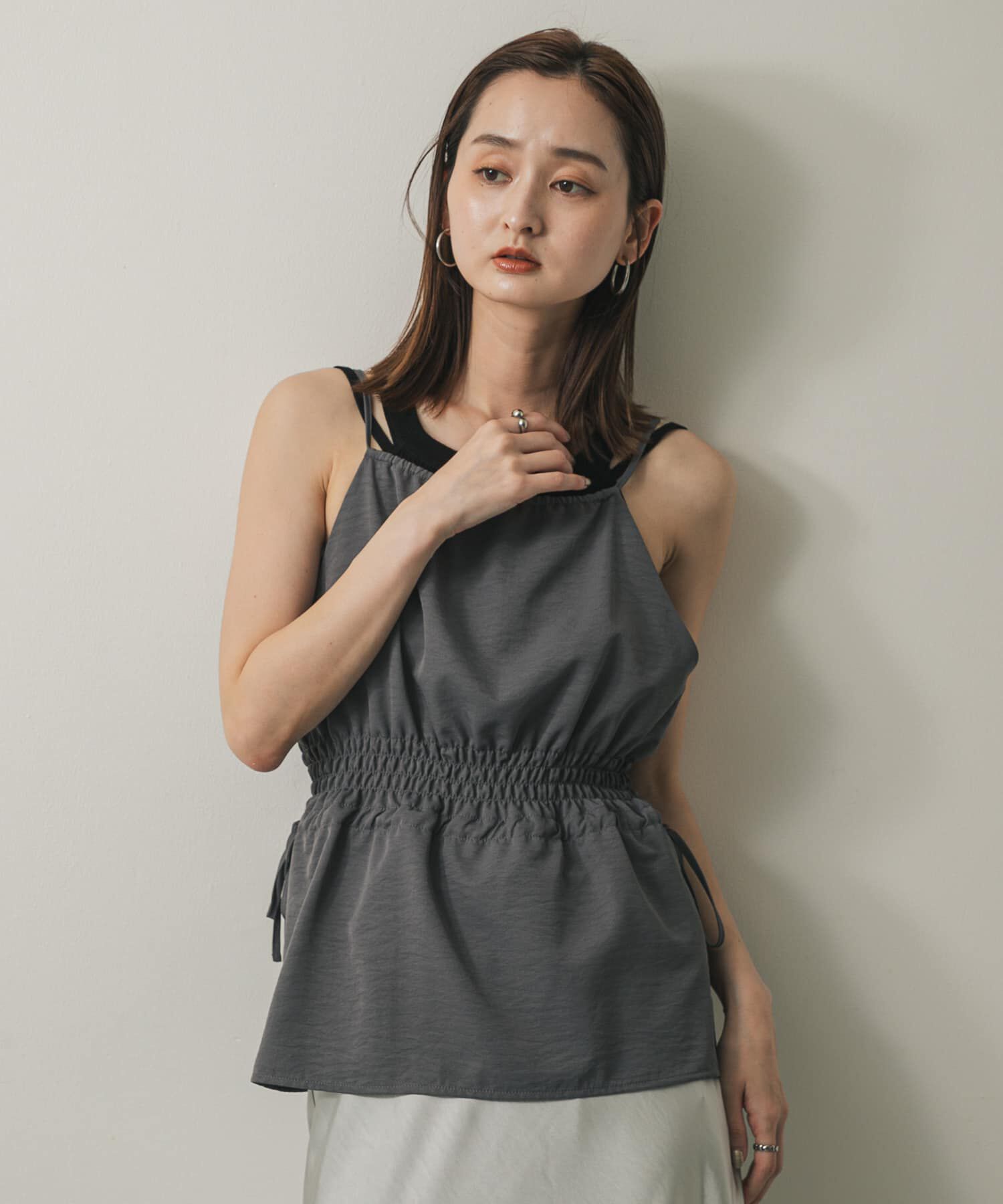 SENSE OF PLACE by URBAN RESEARCH「ホルターネックキャミトップ」|キャミソール|