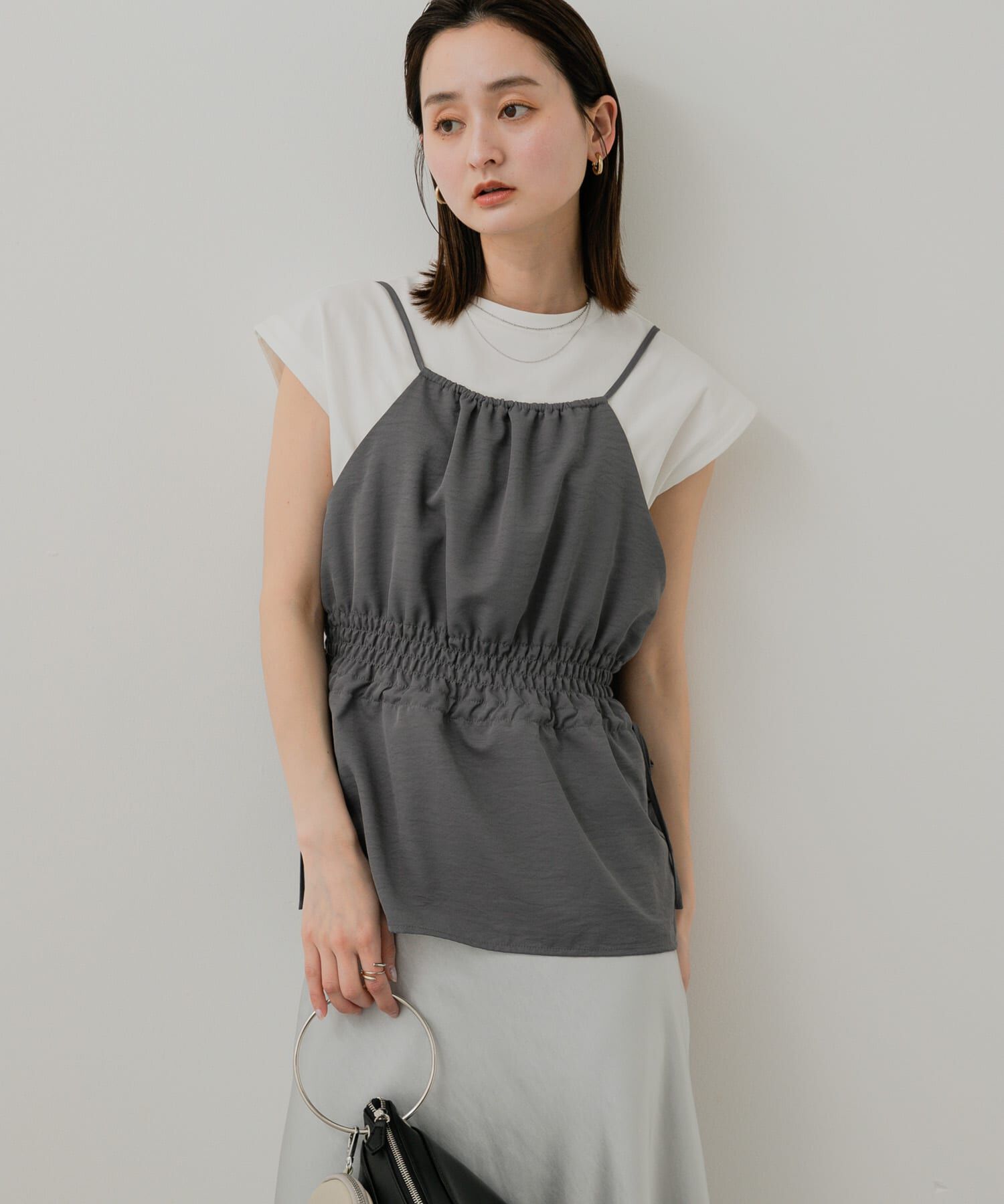 SENSE OF PLACE by URBAN RESEARCH「ホルターネックキャミトップ」|キャミソール|