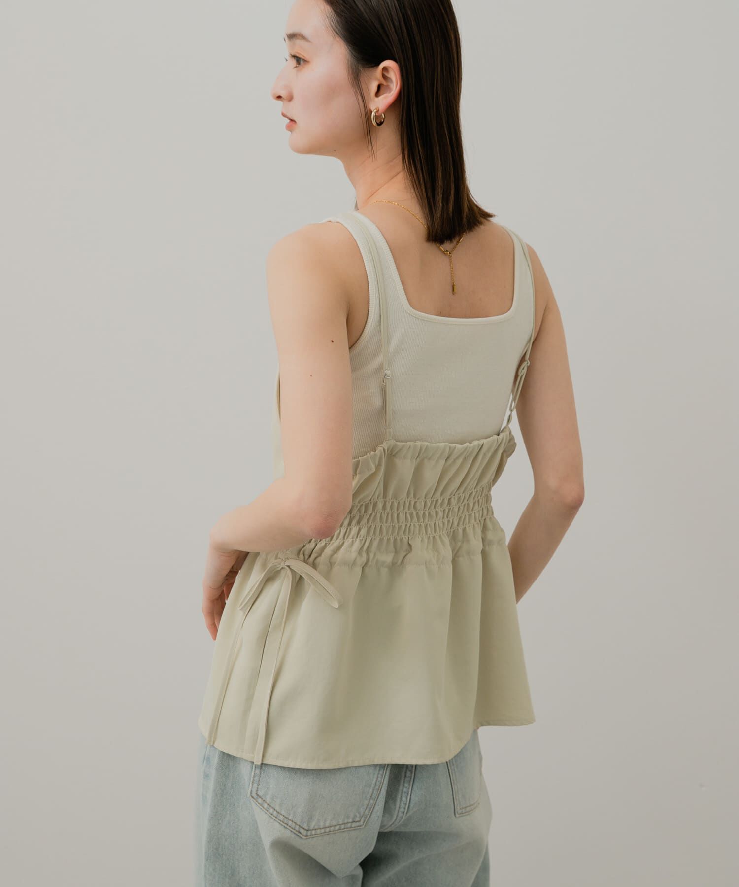 SENSE OF PLACE by URBAN RESEARCH「ホルターネックキャミトップ」|キャミソール|