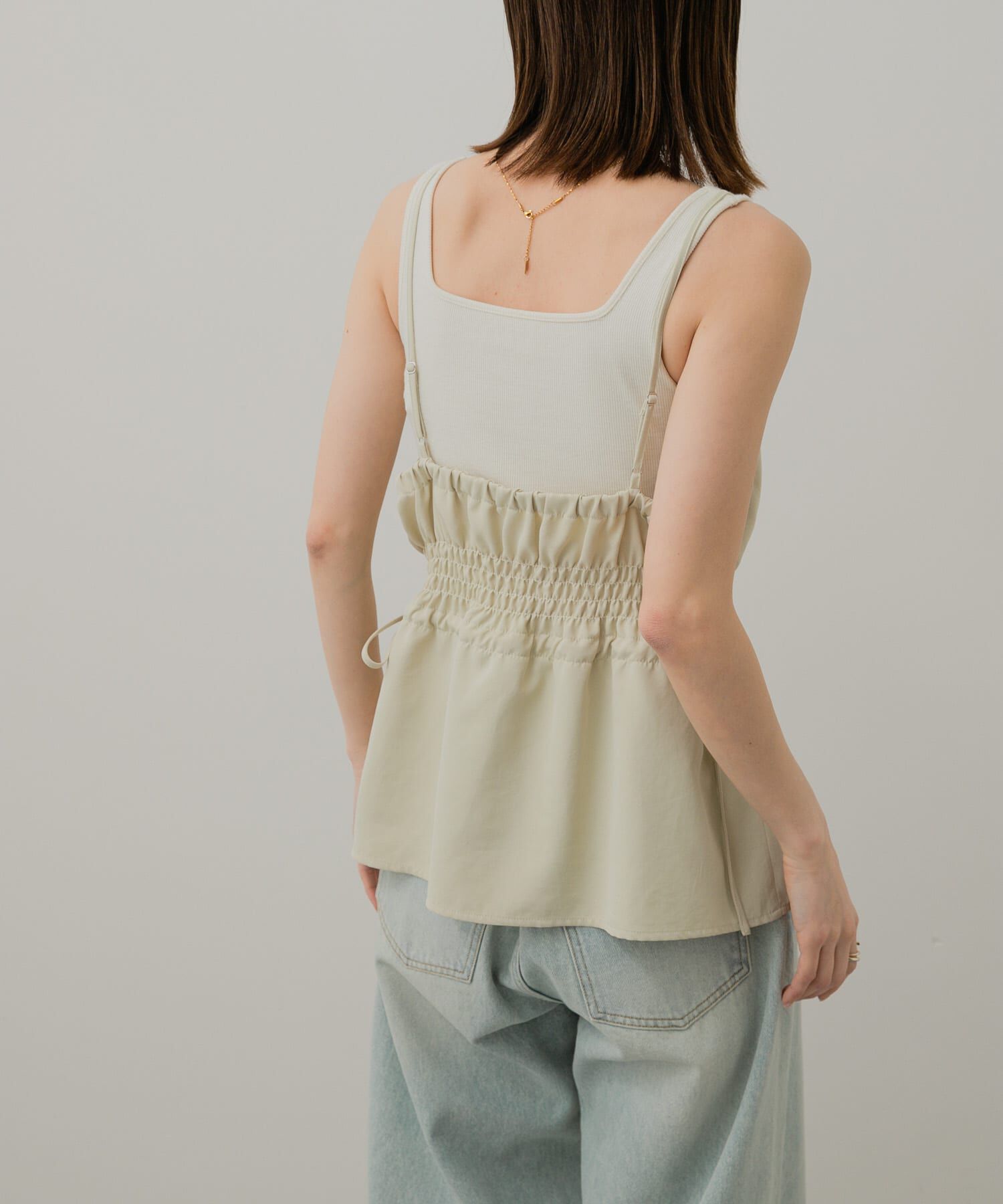 SENSE OF PLACE by URBAN RESEARCH「ホルターネックキャミトップ」|キャミソール|