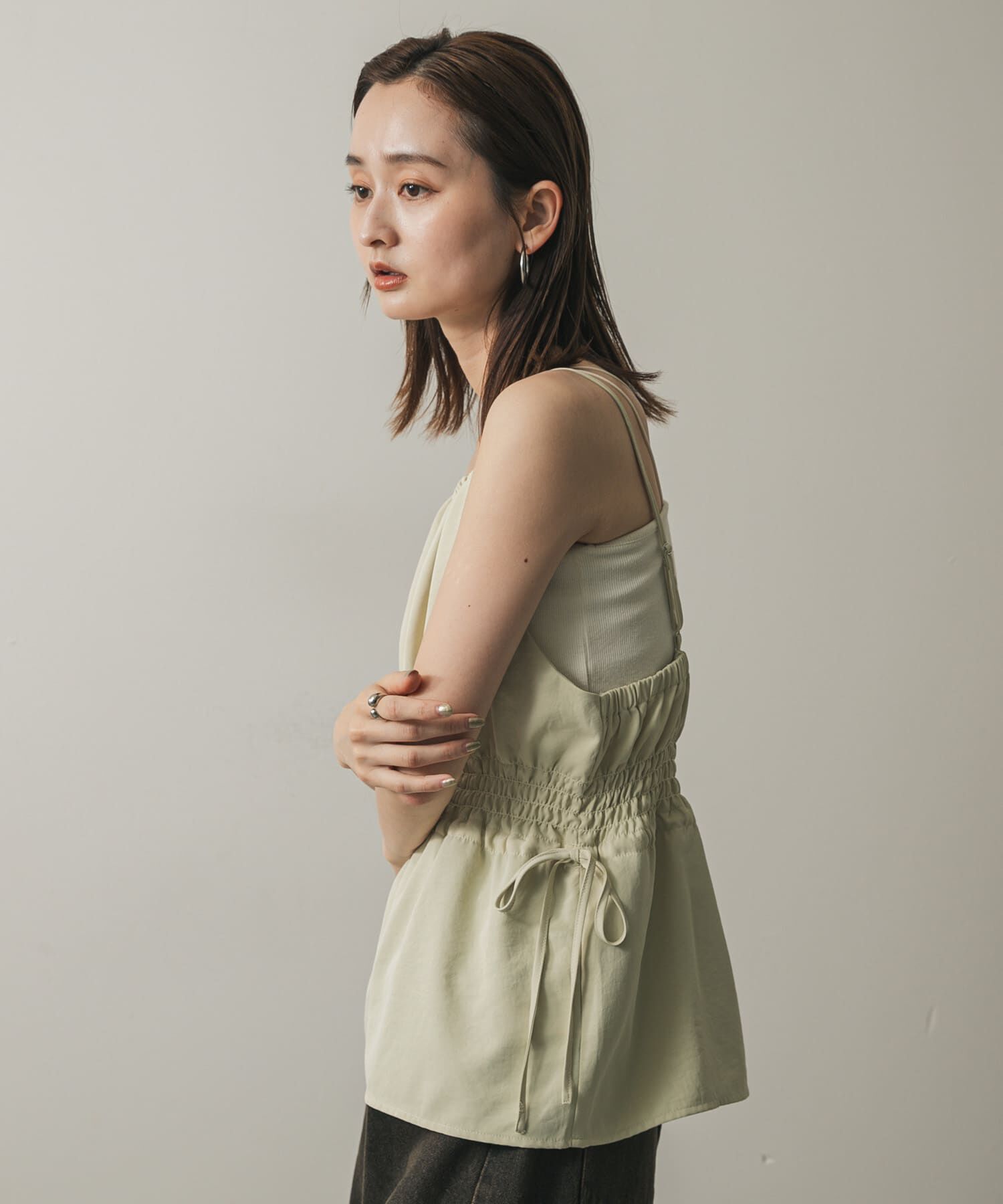 SENSE OF PLACE by URBAN RESEARCH「ホルターネックキャミトップ」|キャミソール|