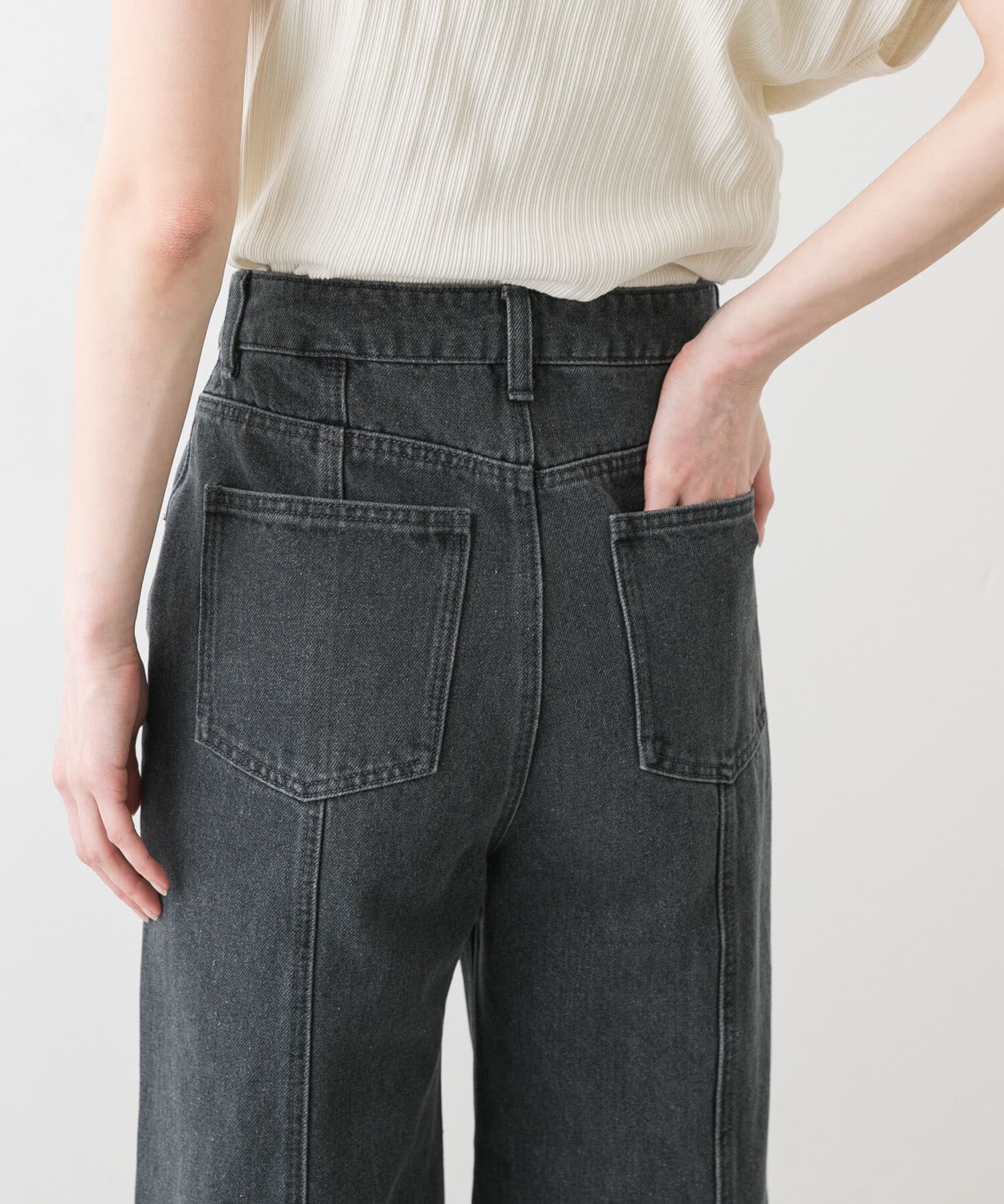 SENSE OF PLACE by URBAN RESEARCH「ルーズフレアデニム」|デニム|