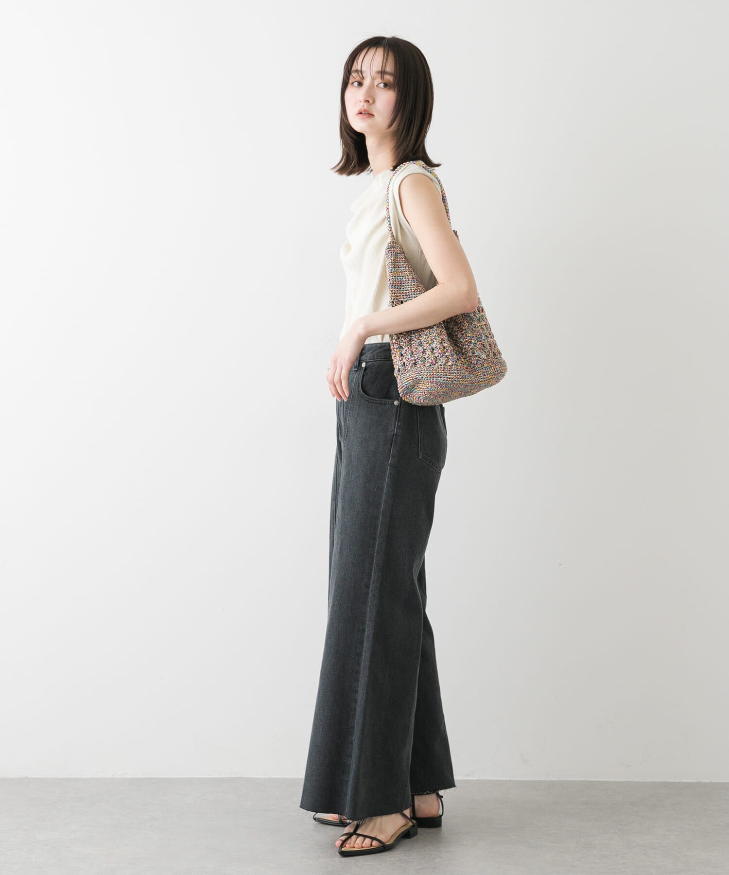 SENSE OF PLACE by URBAN RESEARCH「ルーズフレアデニム」|デニム|