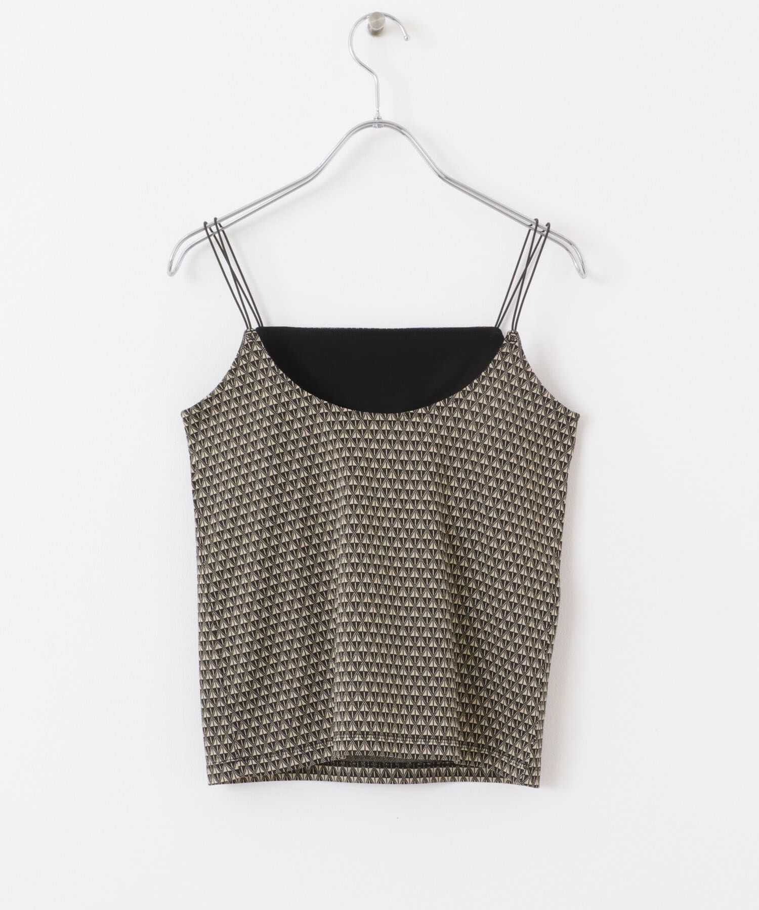 SENSE OF PLACE by URBAN RESEARCH「パターンダブルストラップキャミ」|キャミソール|