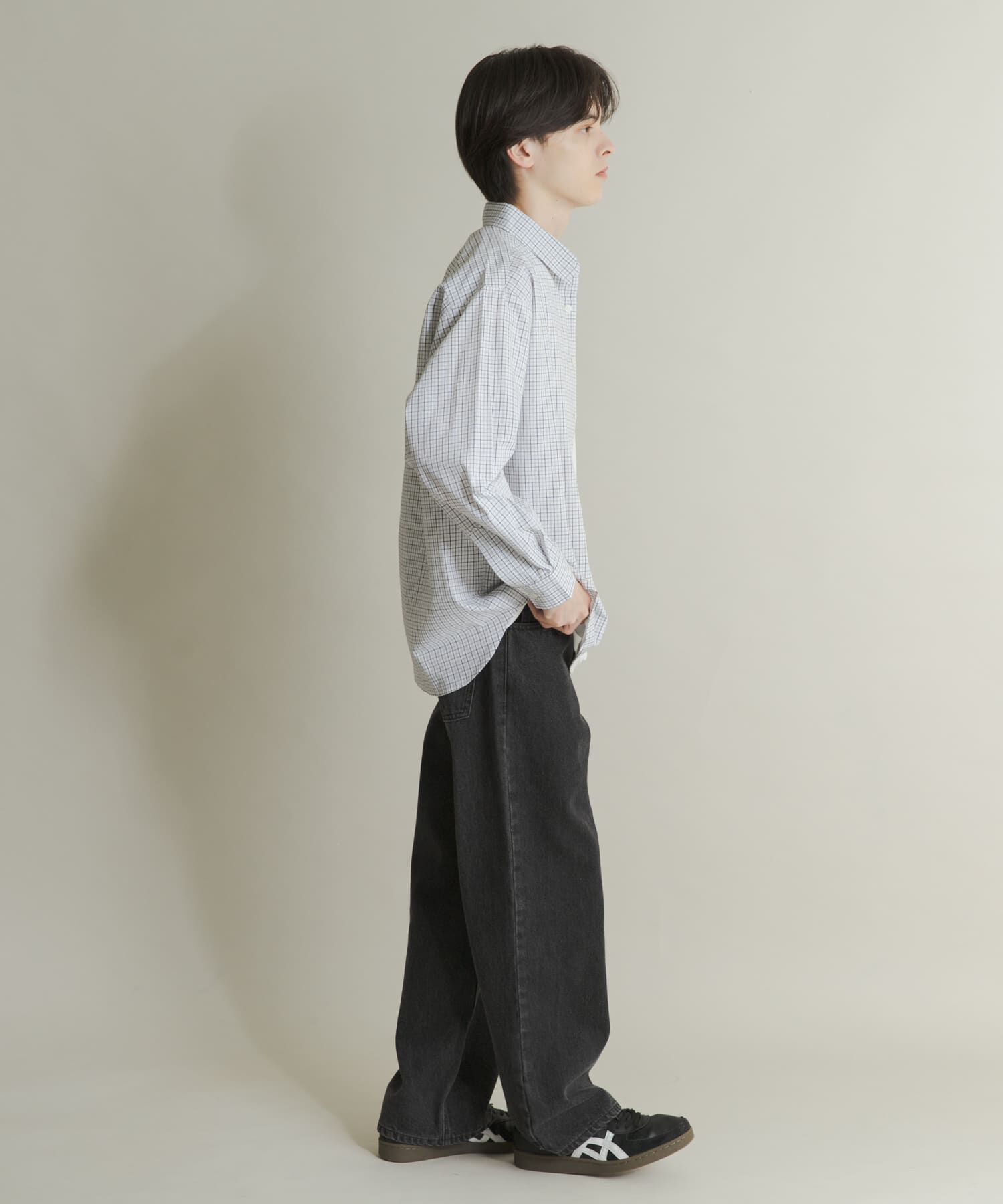 SENSE OF PLACE by URBAN RESEARCH「マイクログラフチェックロングスリーブシャツ」|シャツ・ブラウス|