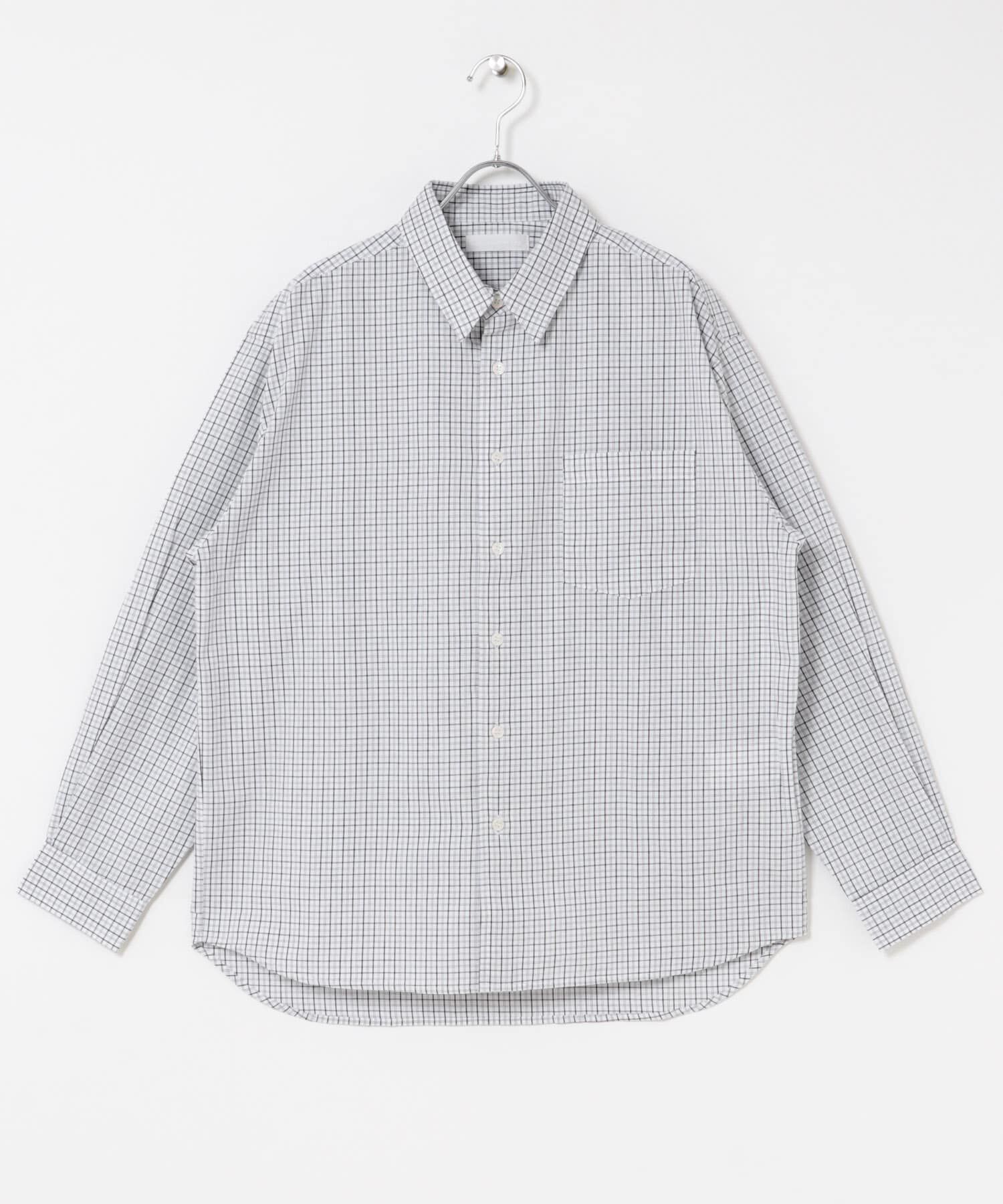 SENSE OF PLACE by URBAN RESEARCH「マイクログラフチェックロングスリーブシャツ」|シャツ・ブラウス|