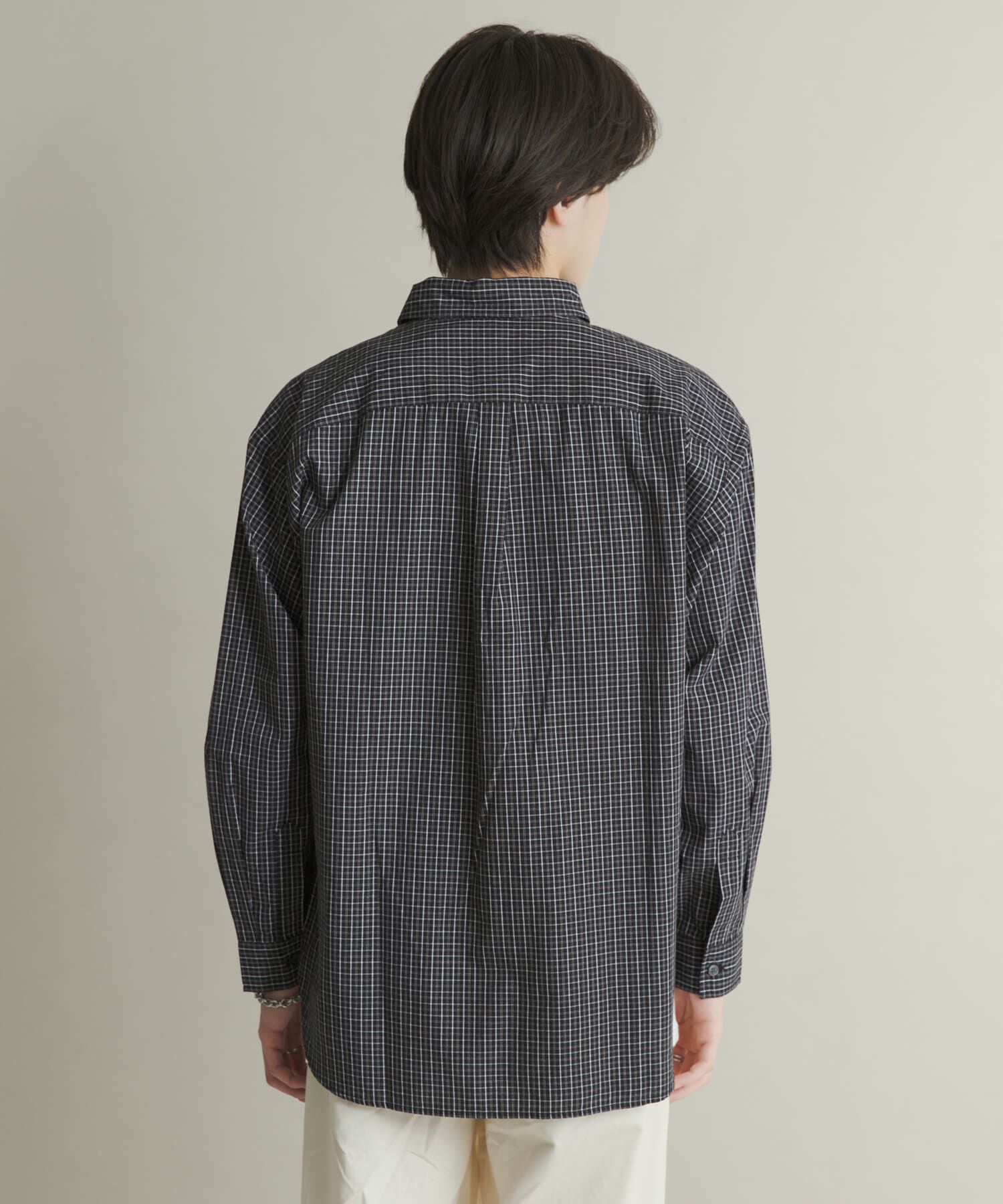 SENSE OF PLACE by URBAN RESEARCH「マイクログラフチェックロングスリーブシャツ」|シャツ・ブラウス|