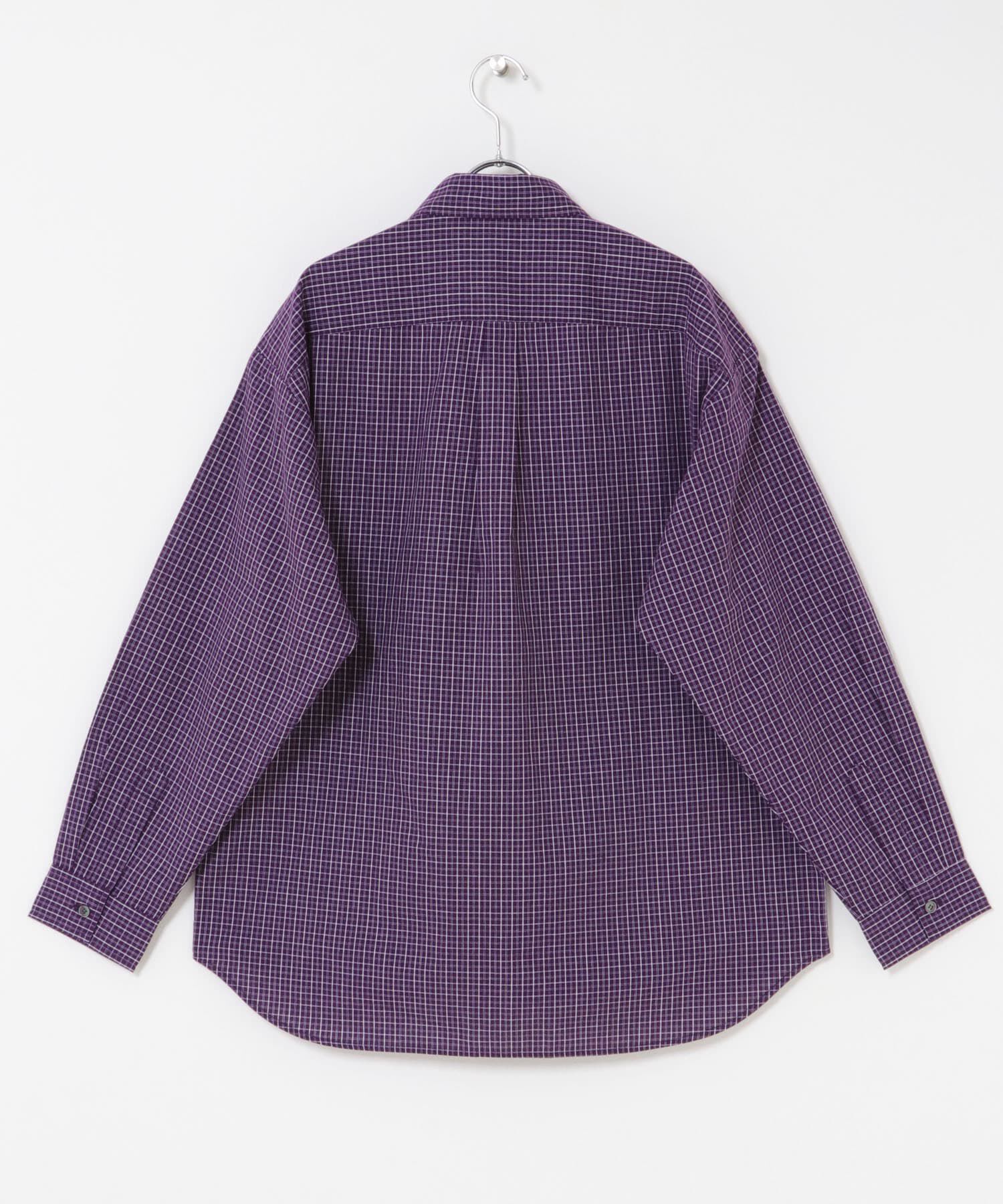 SENSE OF PLACE by URBAN RESEARCH「マイクログラフチェックロングスリーブシャツ」|シャツ・ブラウス|