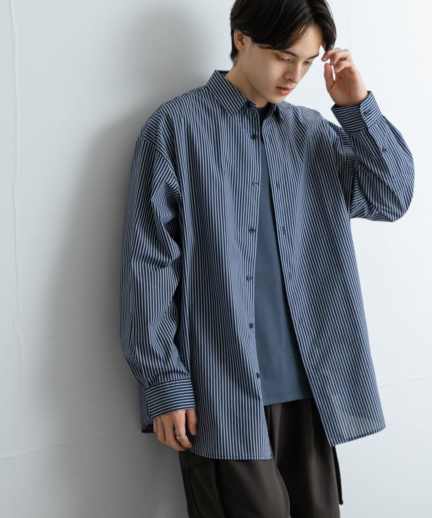 SENSE OF PLACE by URBAN RESEARCH「『ユニセックス』ブロードレギュラーカラールーズシャツ」|シャツ・ブラウス|