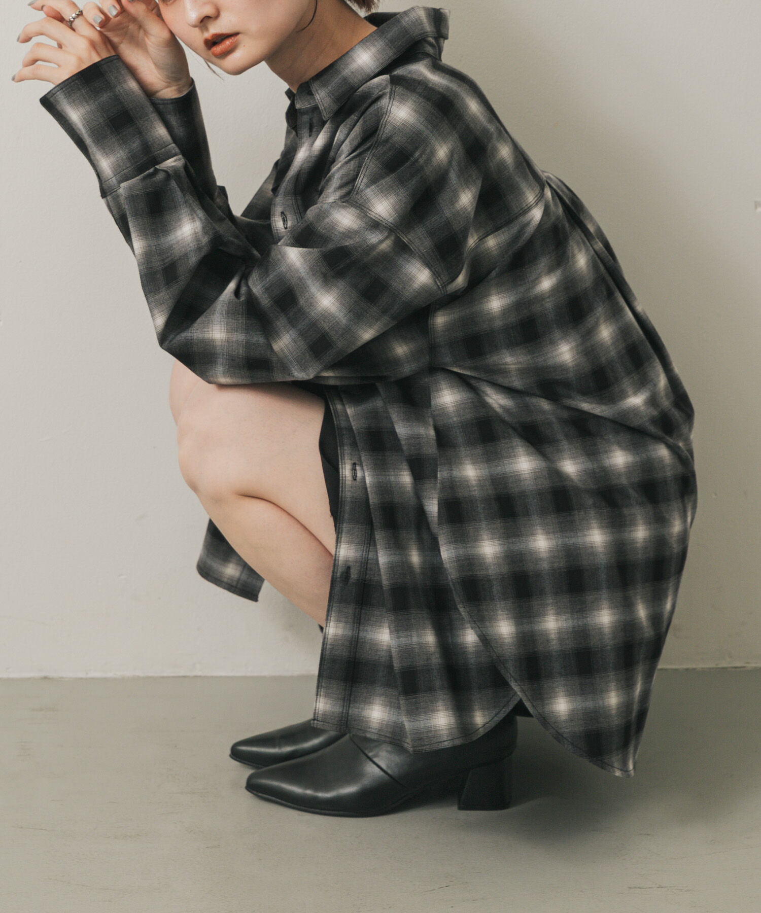 SENSE OF PLACE by URBAN RESEARCH「オンブレチェックルーズシャツ」|シャツ・ブラウス|