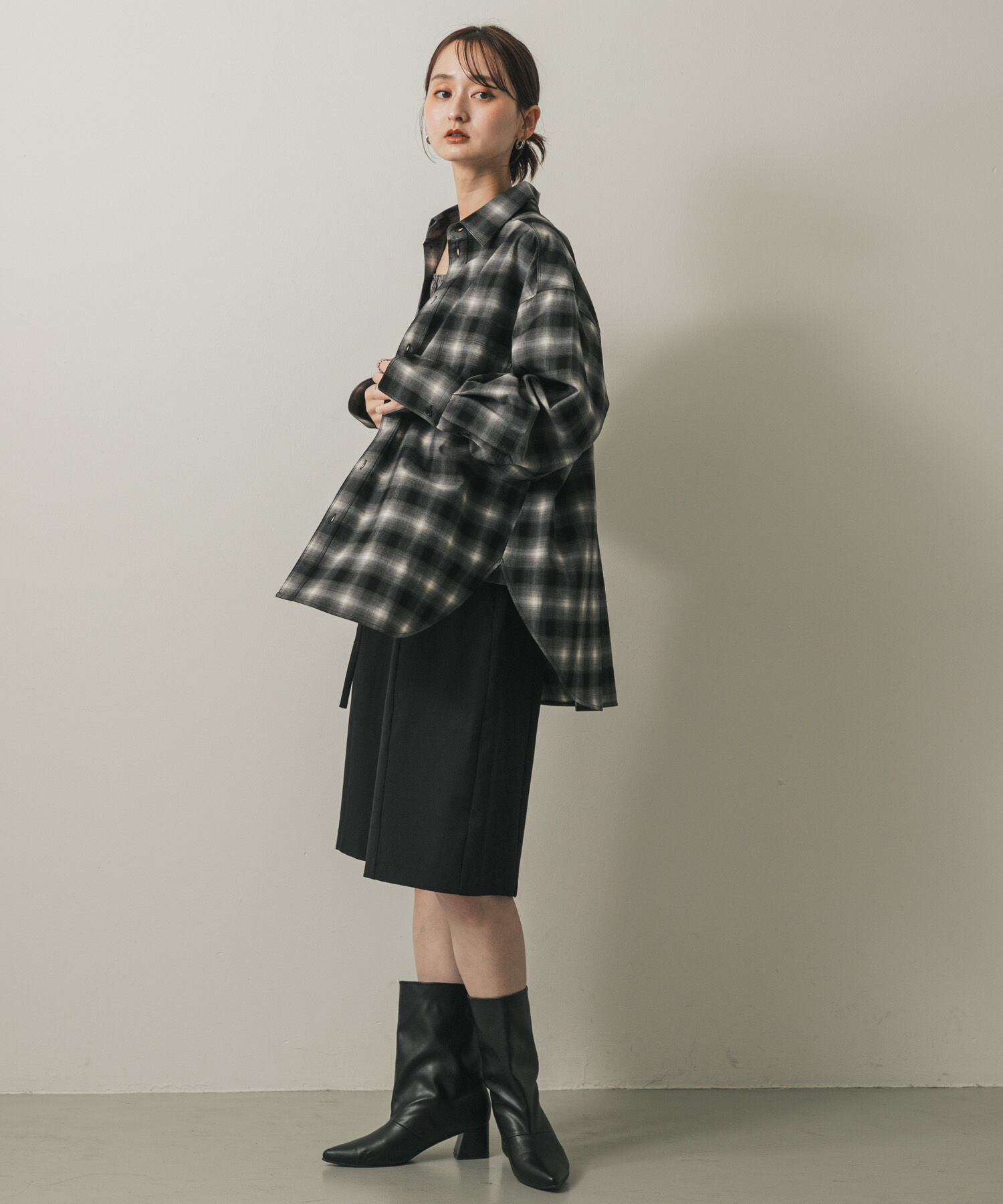 SENSE OF PLACE by URBAN RESEARCH「オンブレチェックルーズシャツ」|シャツ・ブラウス|