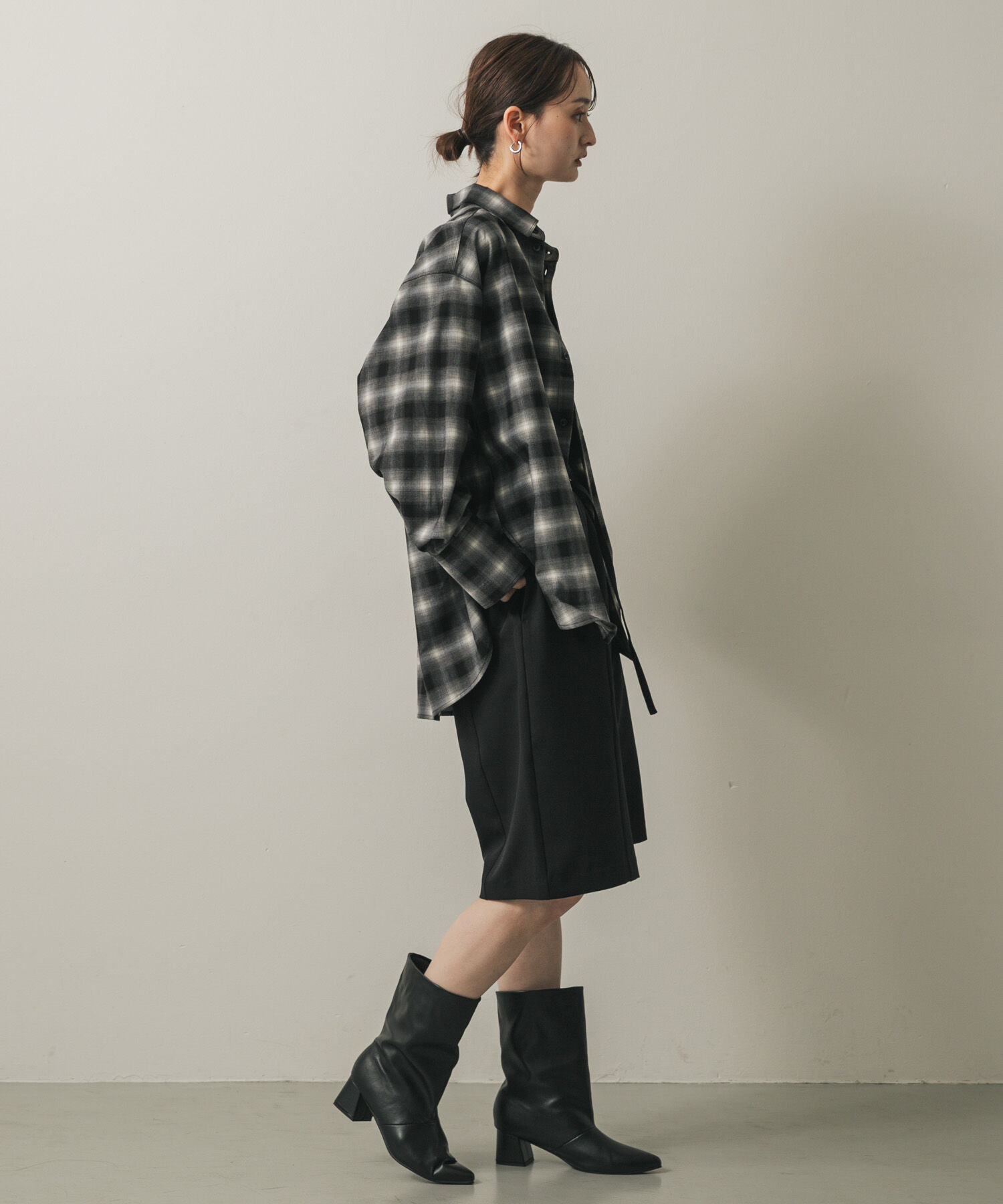 SENSE OF PLACE by URBAN RESEARCH「オンブレチェックルーズシャツ」|シャツ・ブラウス|