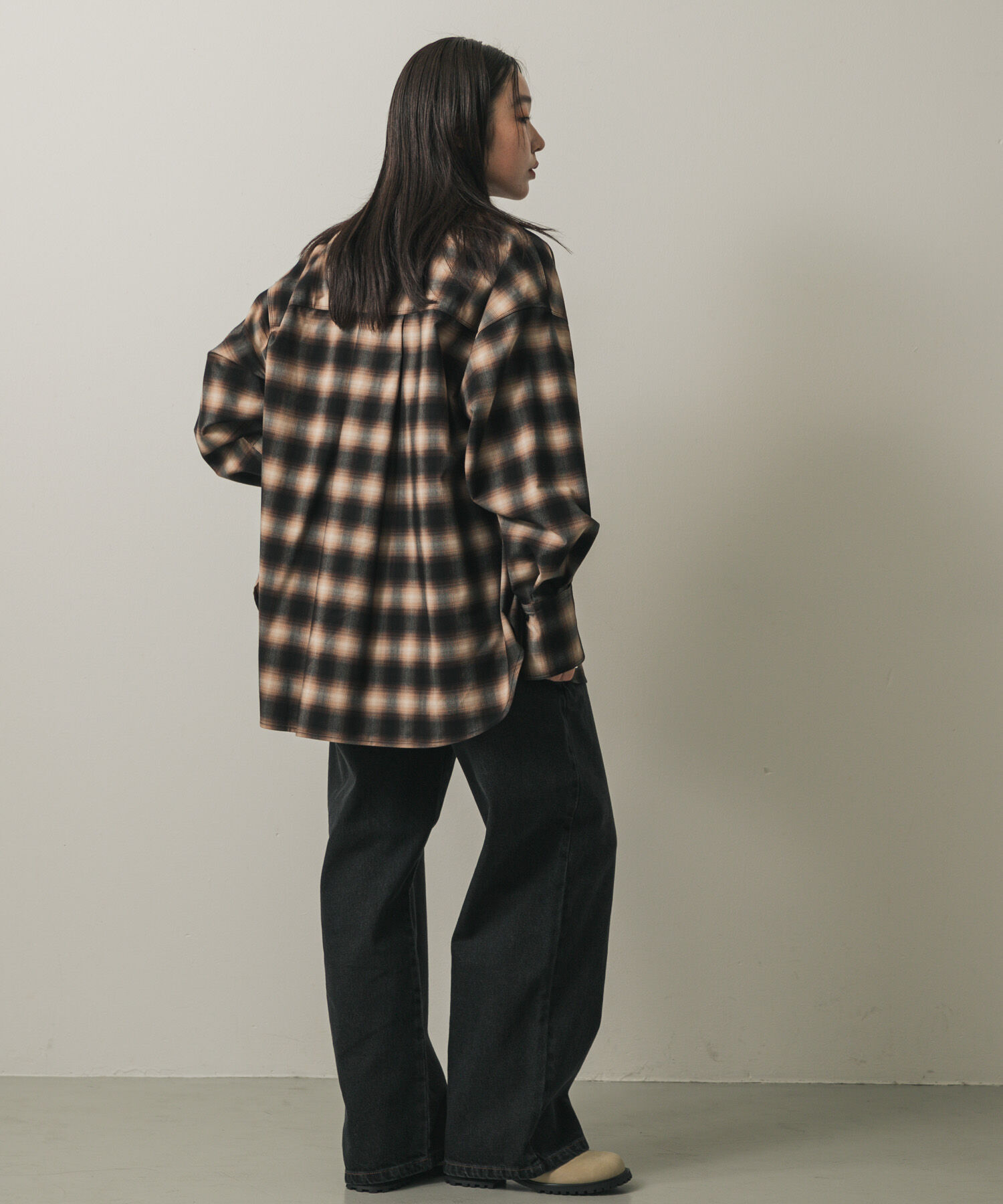 SENSE OF PLACE by URBAN RESEARCH「オンブレチェックルーズシャツ」|シャツ・ブラウス|