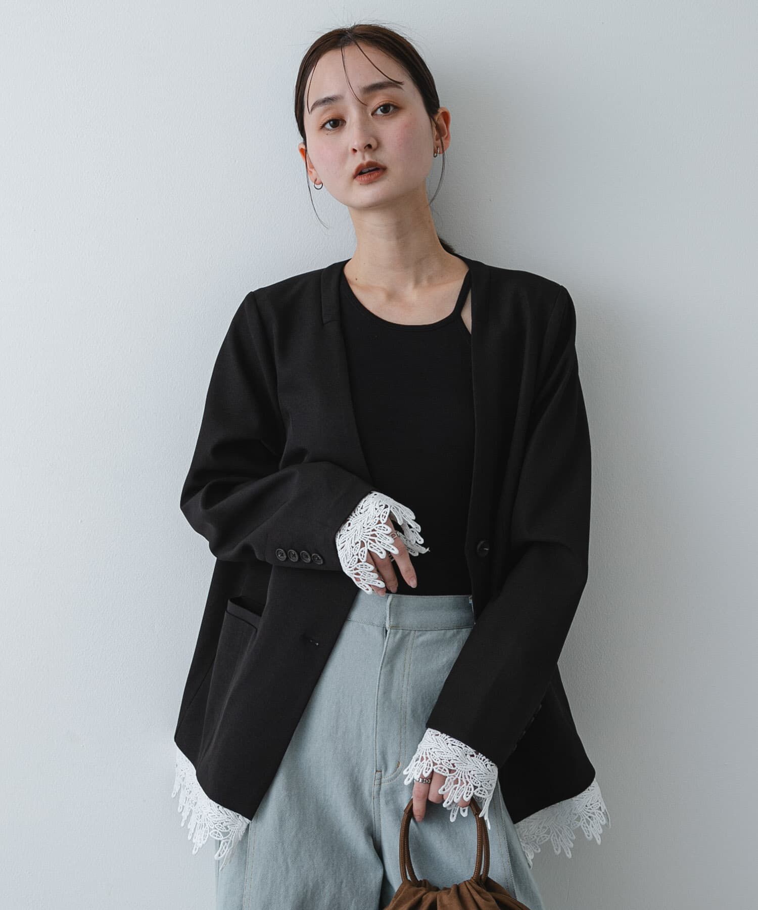 SENSE OF PLACE by URBAN RESEARCH「アシメネックカップツキキャミソール」|キャミソール|