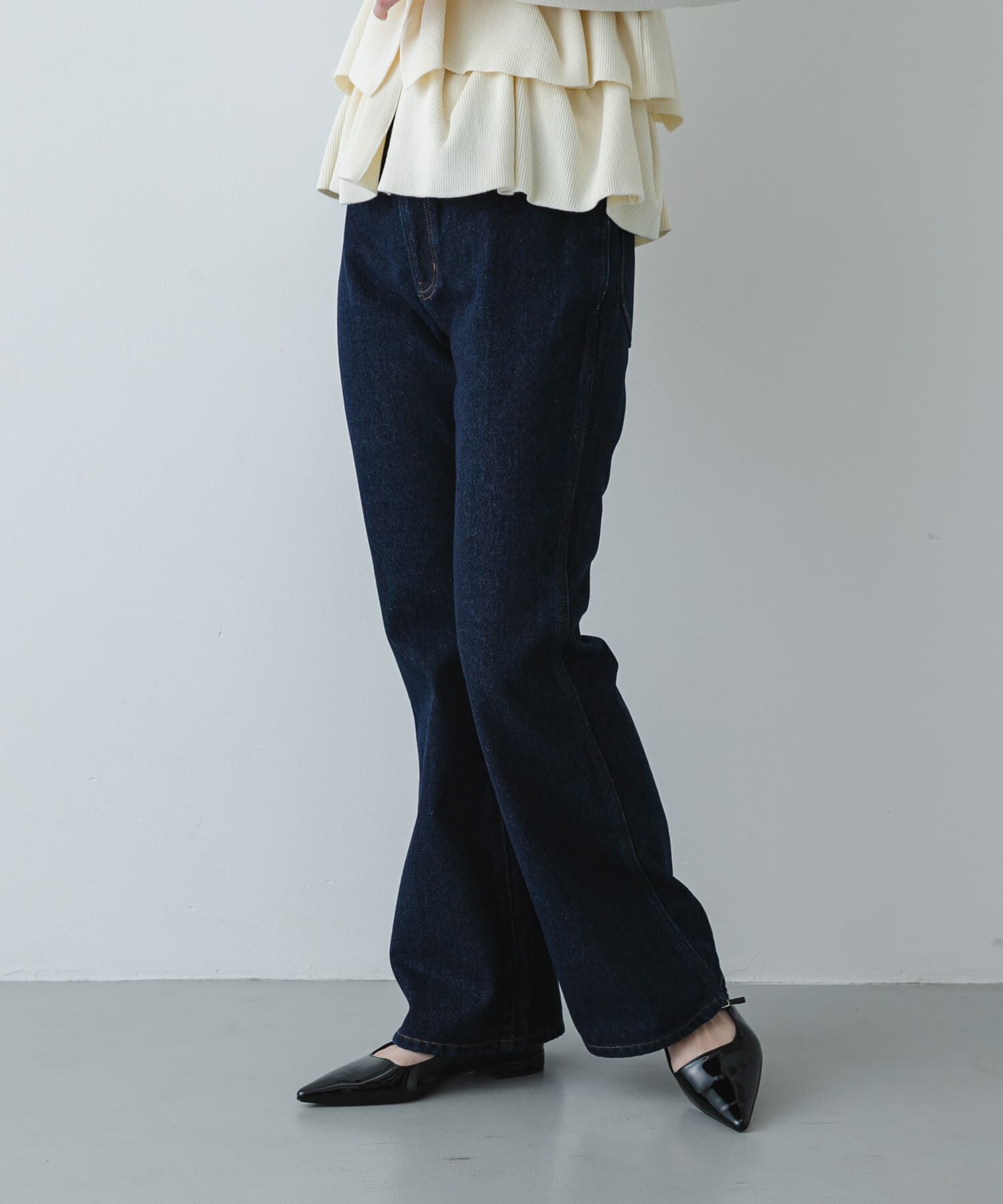 SENSE OF PLACE by URBAN RESEARCH「セミフレアデニム」|デニム|ワンウォッシュ